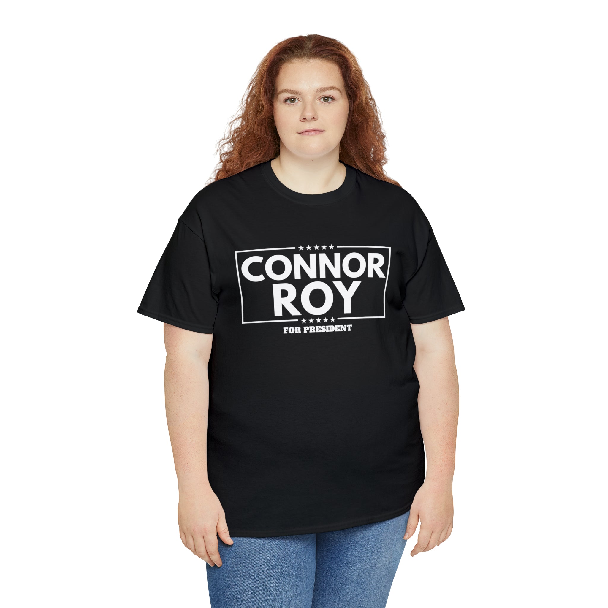 Connor Roy for President - Unisex Heavy Cotton Tee