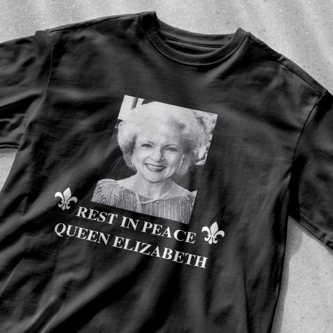 RIP Queen Elizabeth - Unisex Heavy Cotton Tee