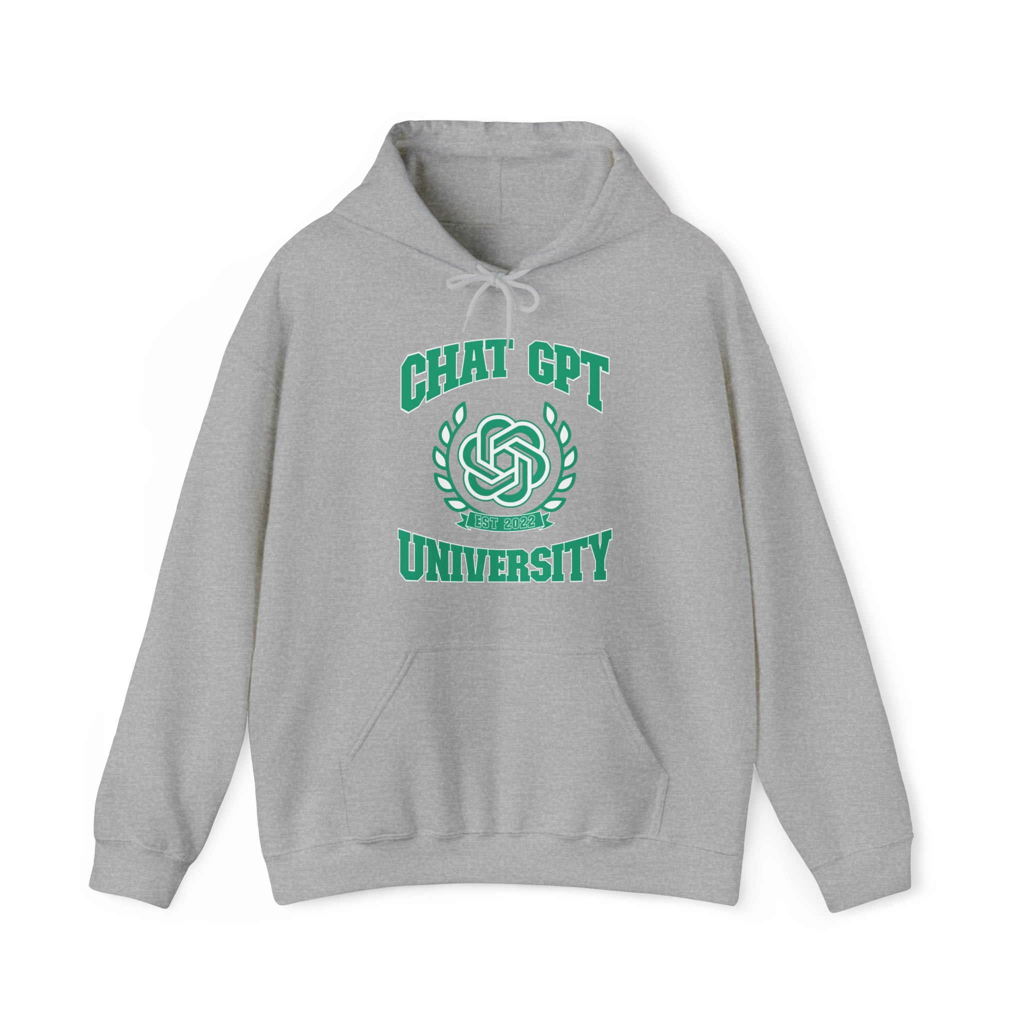 CHAT GPT UNIVERSITY - Unisex Heavy Blend™ Hooded Sweatshirt