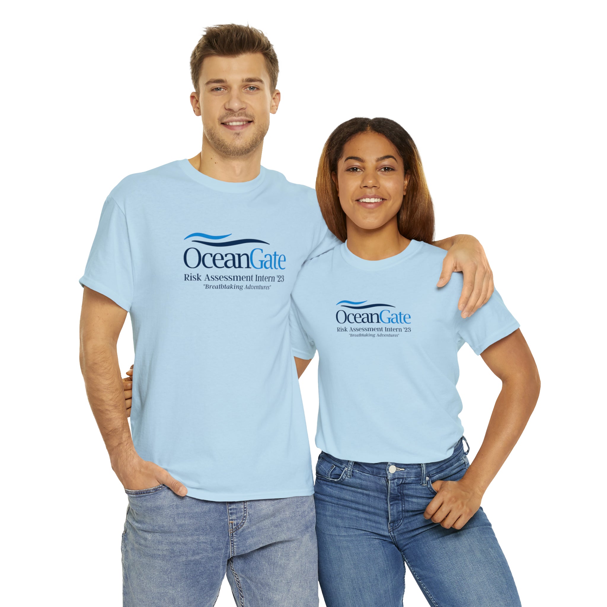 OceanGate Risk Assessment Intern '23 Unisex Heavy Cotton Tee