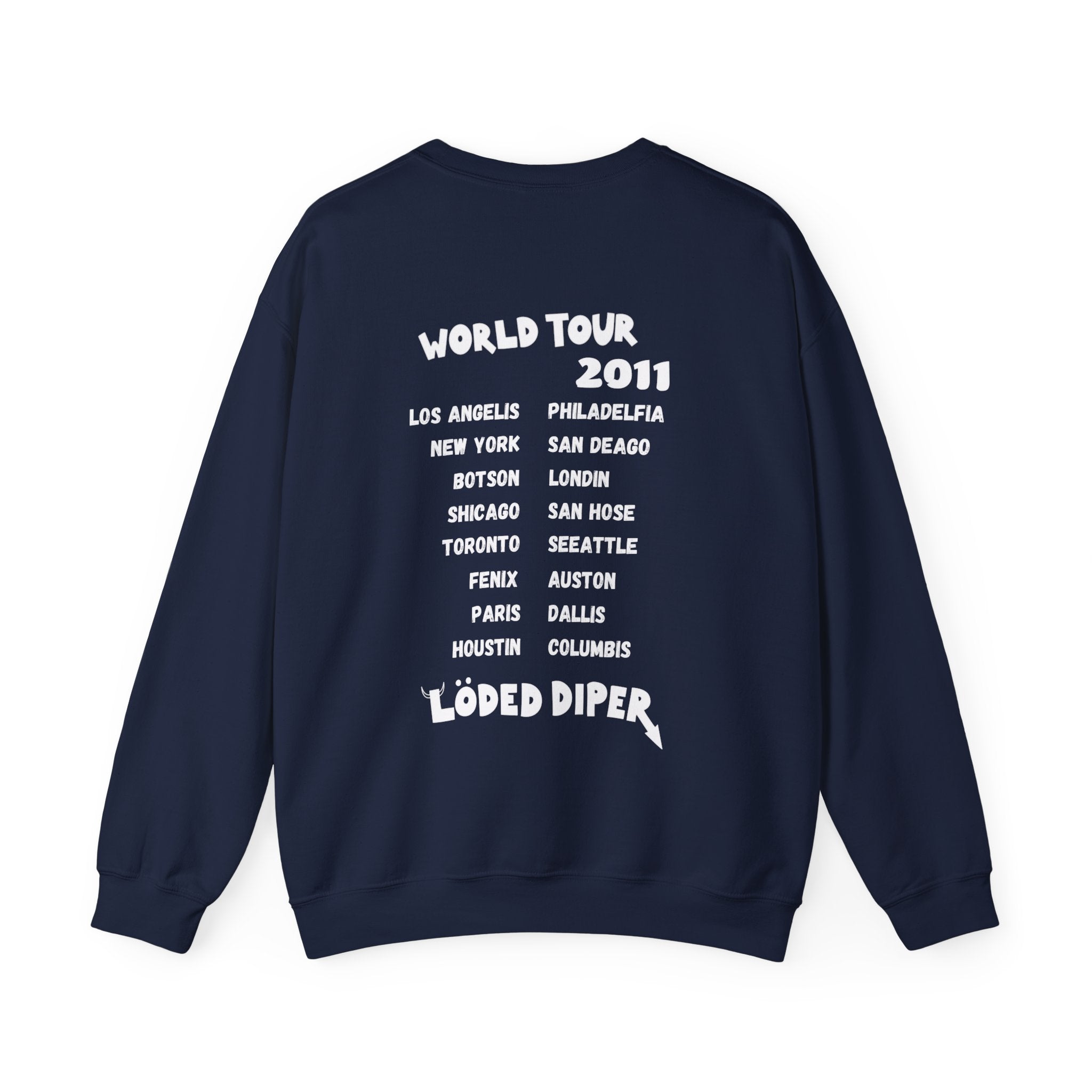 Loded Diper Unisex Heavy Blend™ Crewneck Sweatshirt