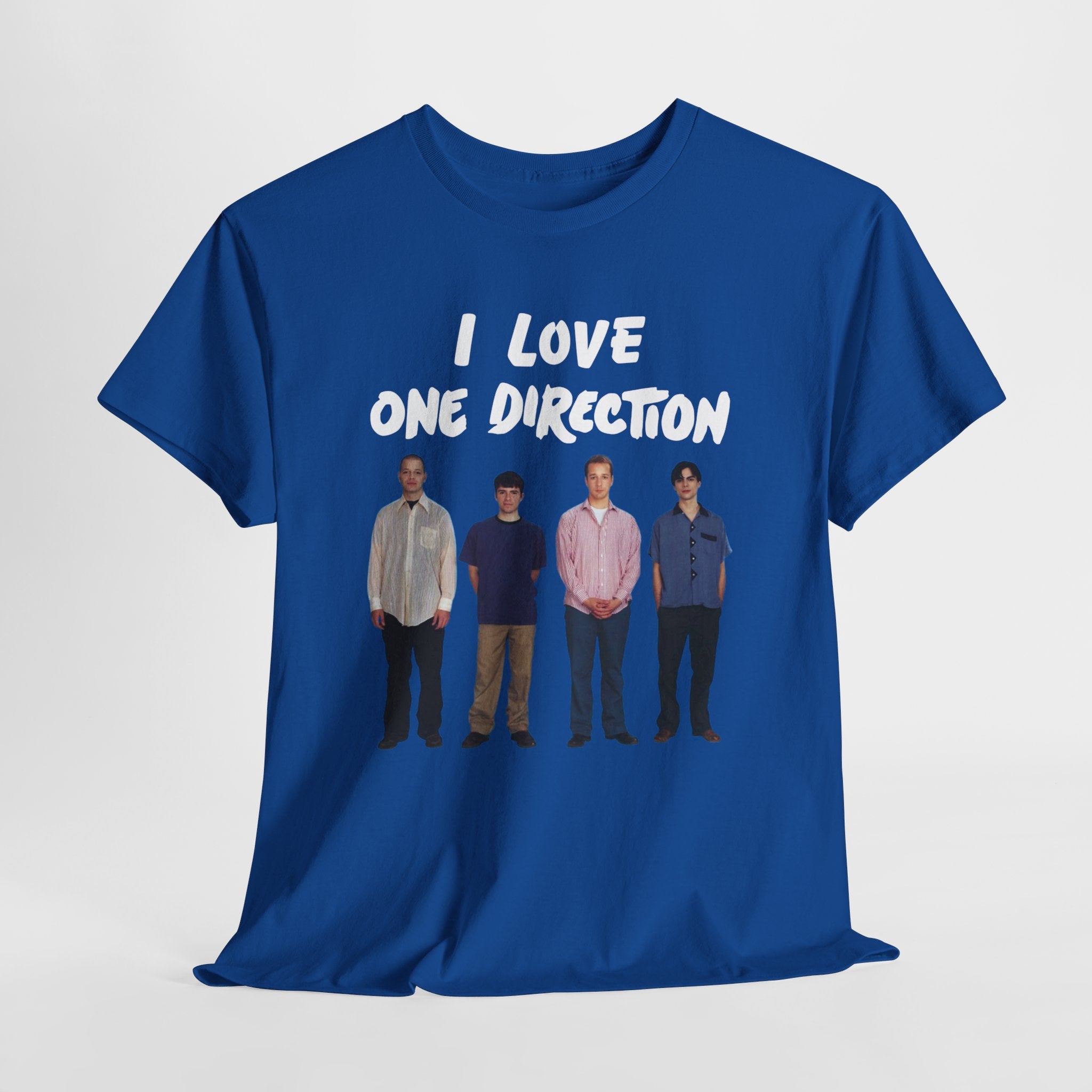 I Love One Direction Shirt - Weezer Parody Shirt