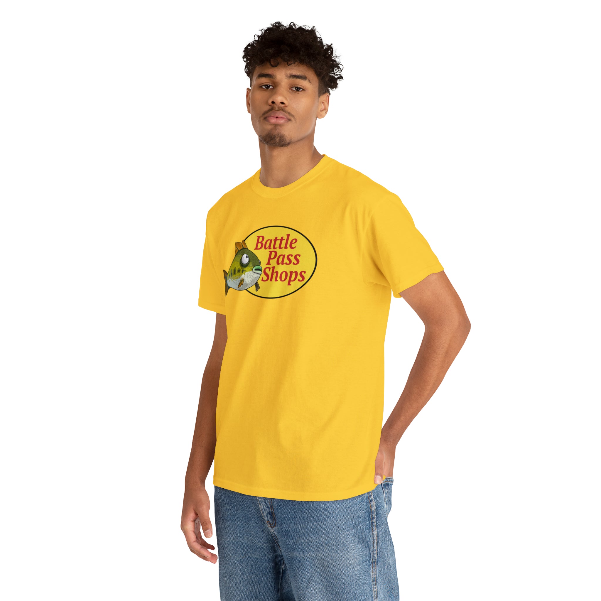 Battle Pass Shops Fortnite Flopper - Unisex Heavy Cotton Tee