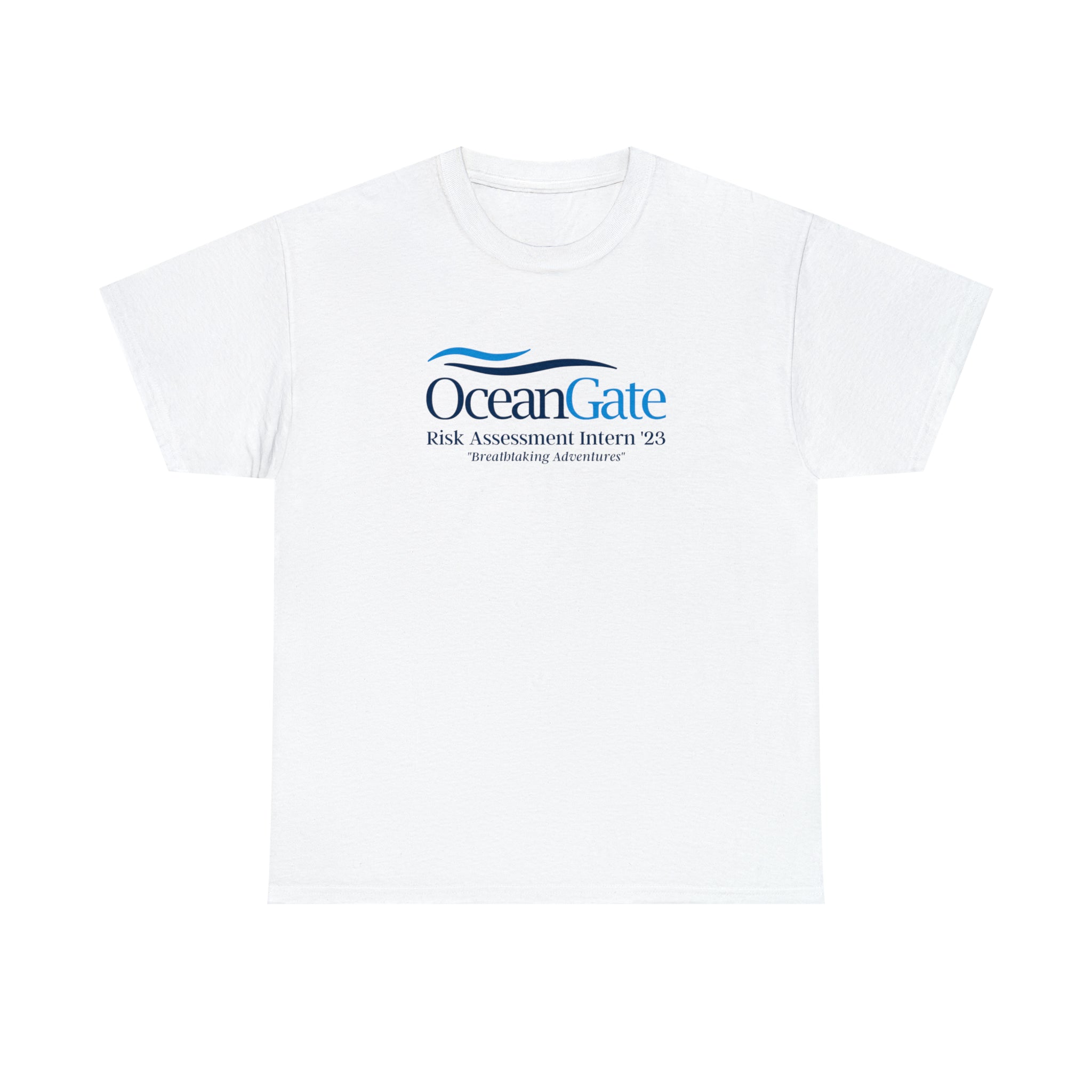 OceanGate Risk Assessment Intern '23 Unisex Heavy Cotton Tee