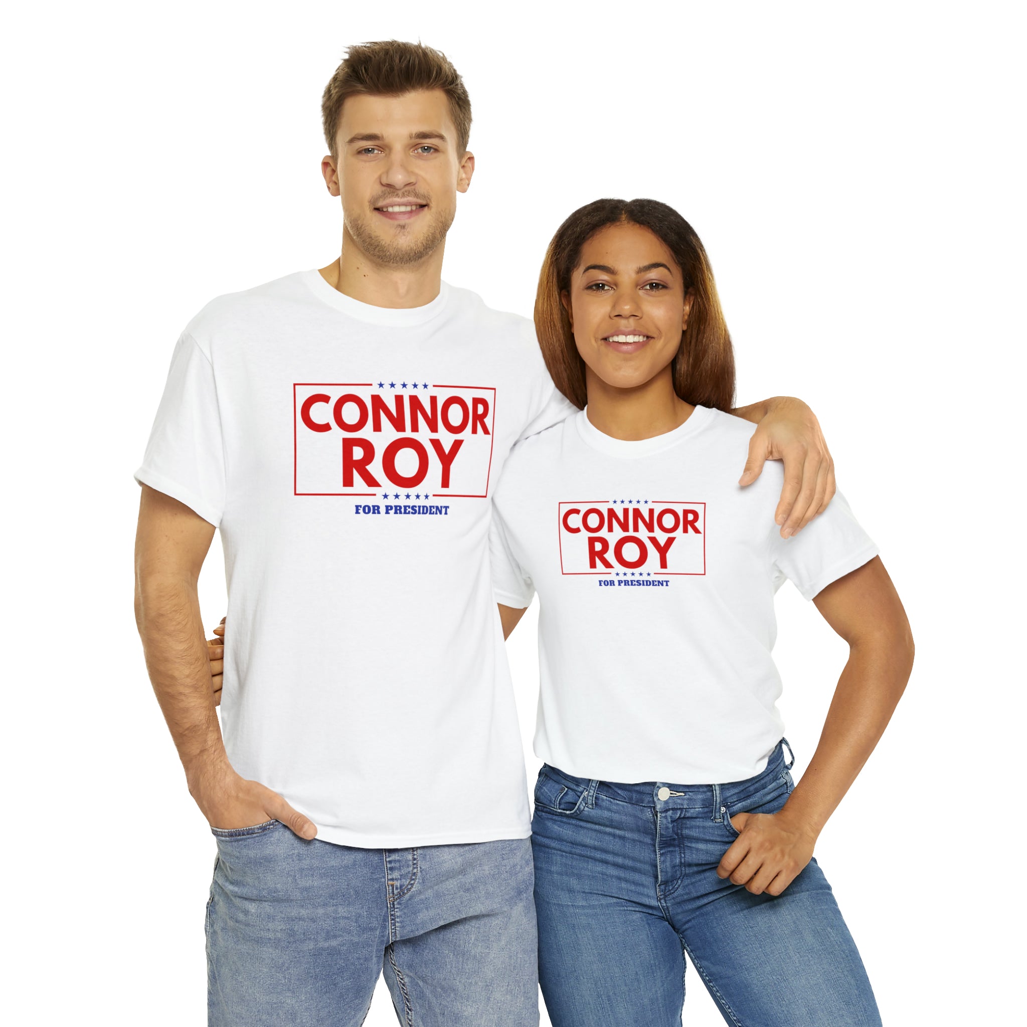 Connor Roy for President - Unisex Heavy Cotton Tee