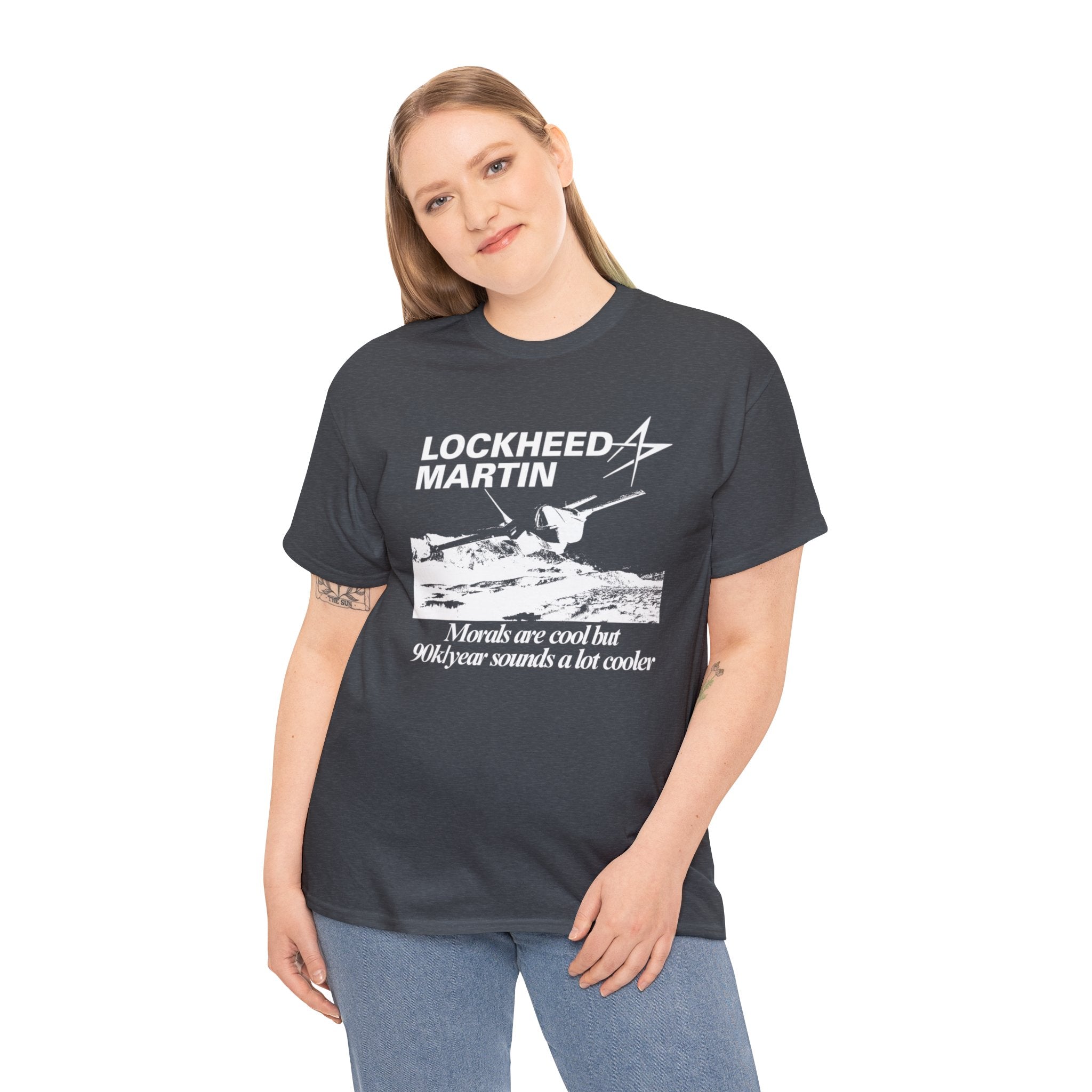 Lockheed Martin - Unisex Heavy Cotton Tee