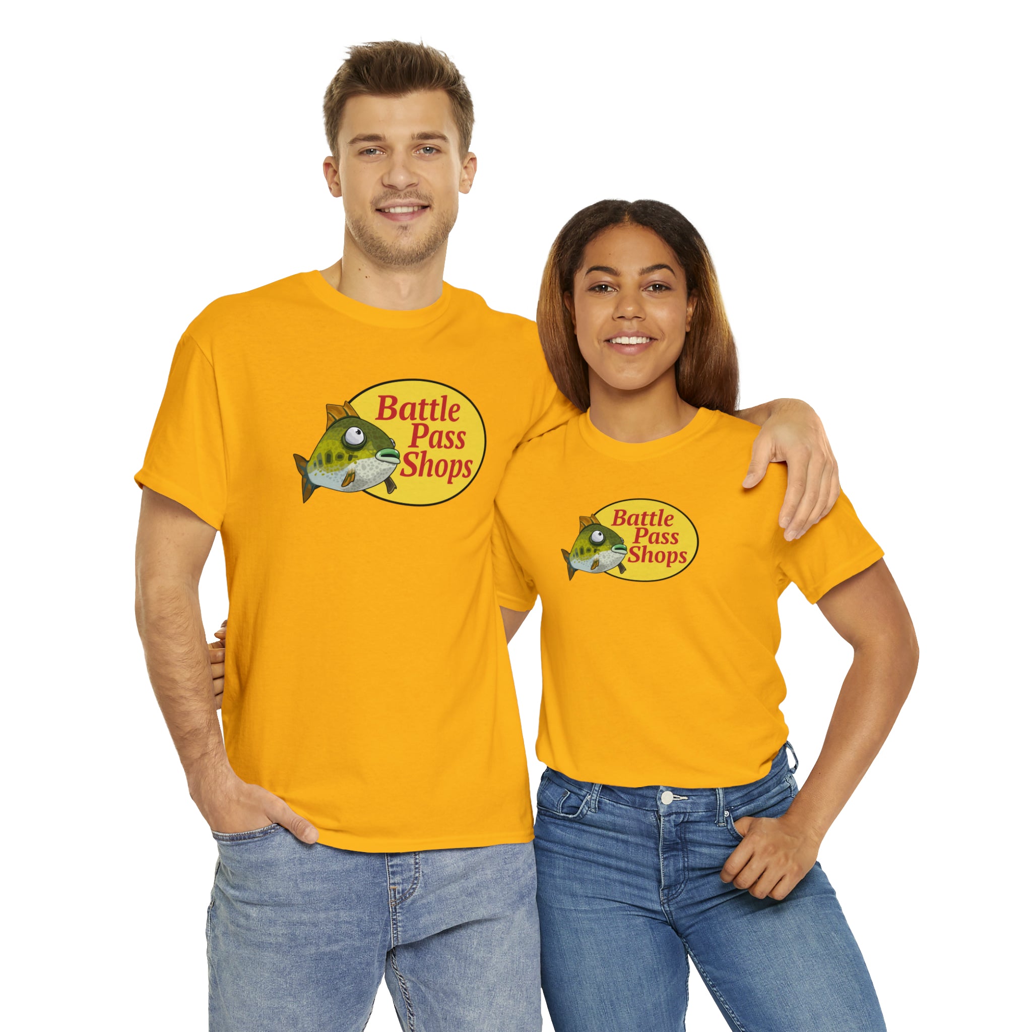 Battle Pass Shops Fortnite Flopper - Unisex Heavy Cotton Tee