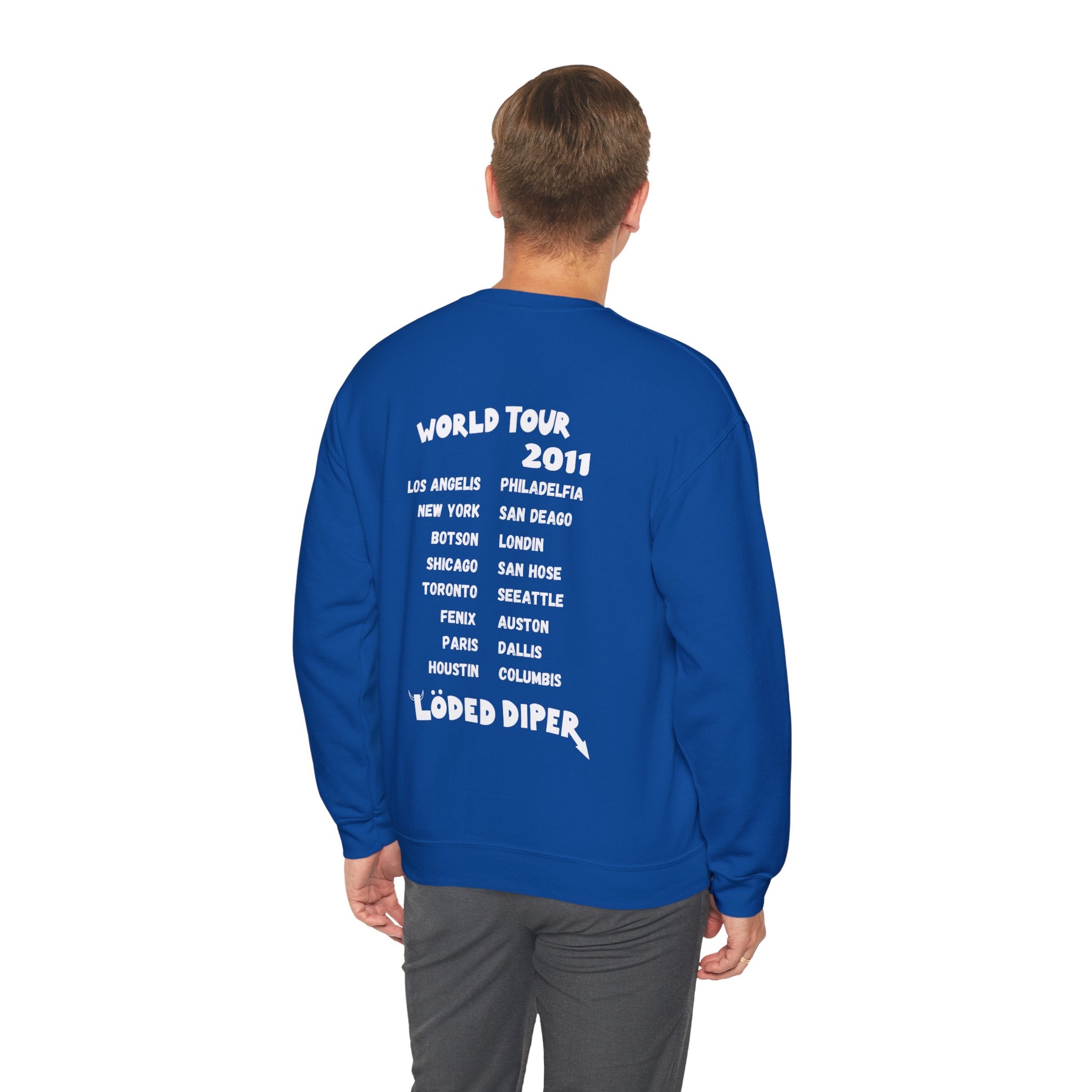 Loded Diper Unisex Heavy Blend™ Crewneck Sweatshirt