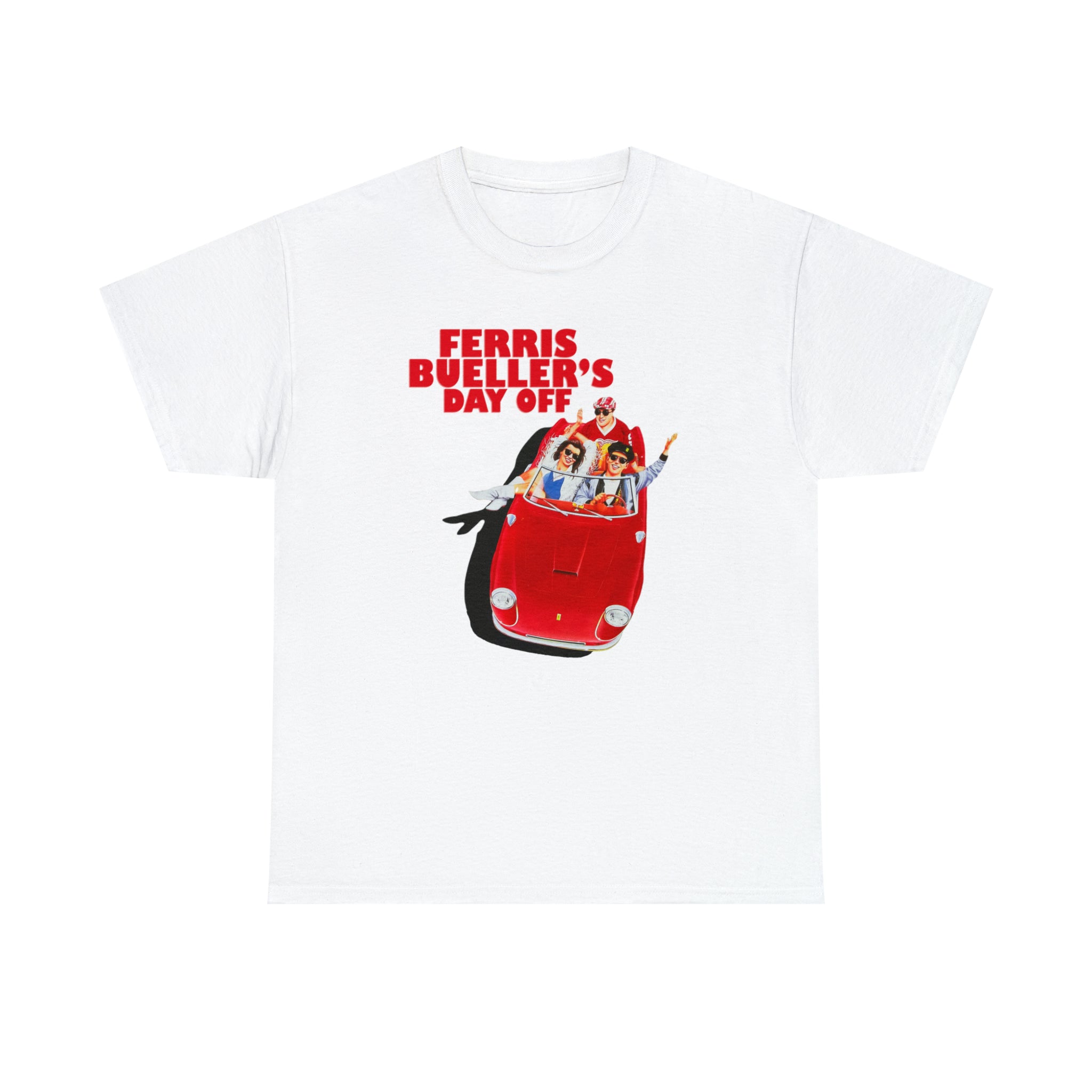 FERRIS BUELLER'S DAY OFF (no back) - Unisex Heavy Cotton Tee