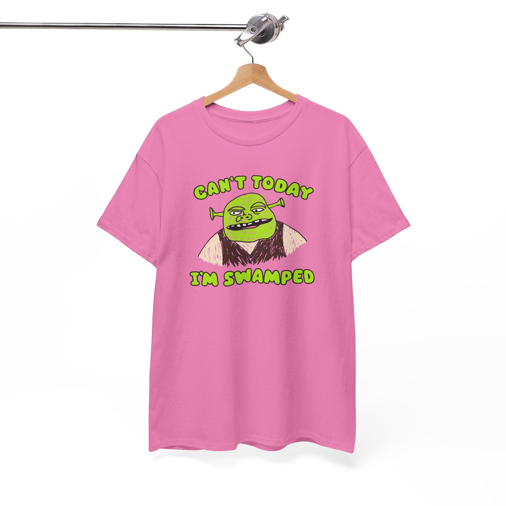 Can't Today I'm Swamped Shrek Shirt