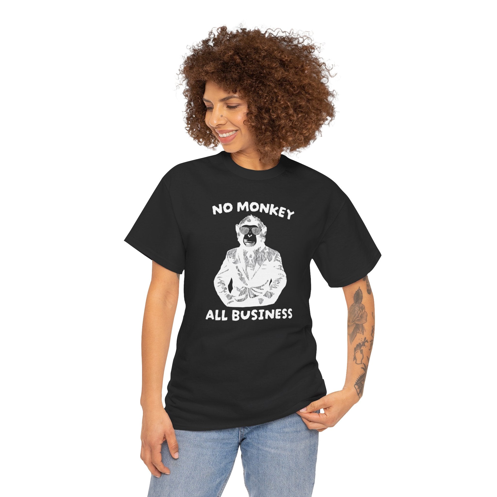 No Monkey All Business Shirt