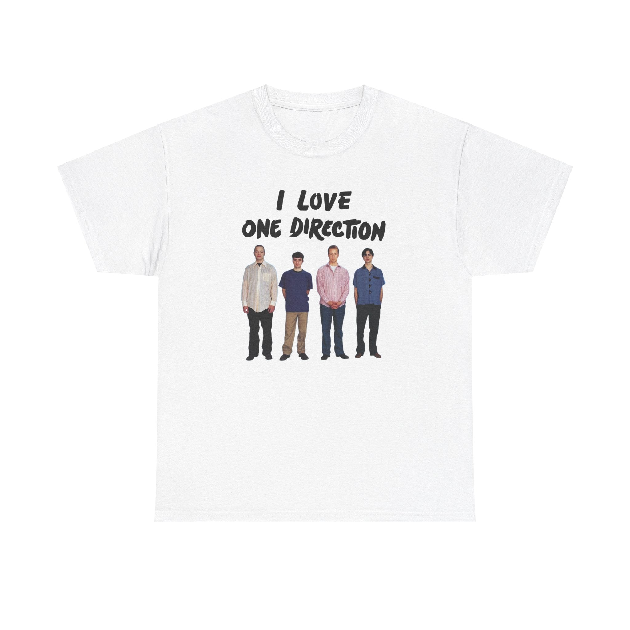 I Love One Direction Shirt - Weezer Parody Shirt