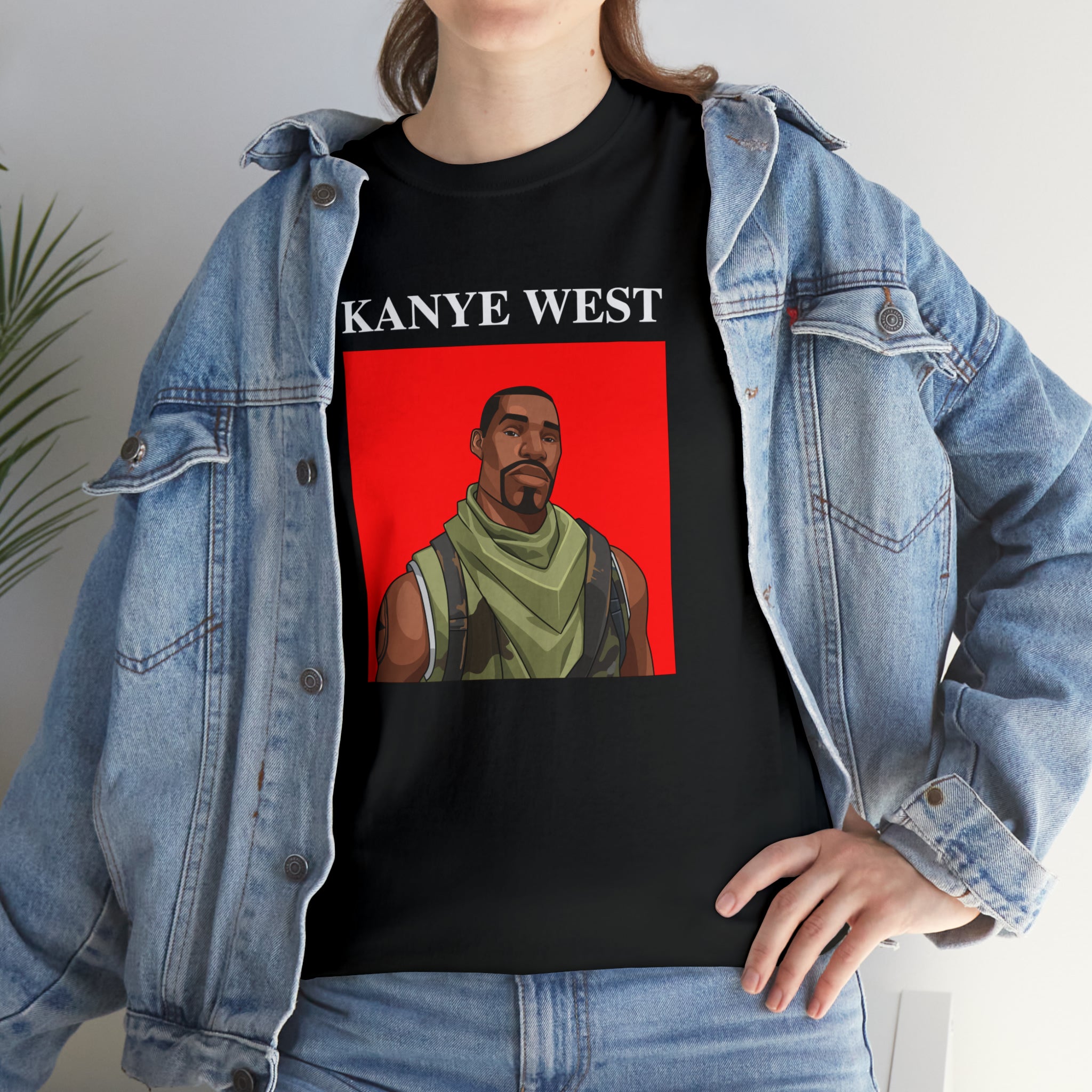 Kanye West Fortnite Default Skin - Unisex Heavy Cotton Tee