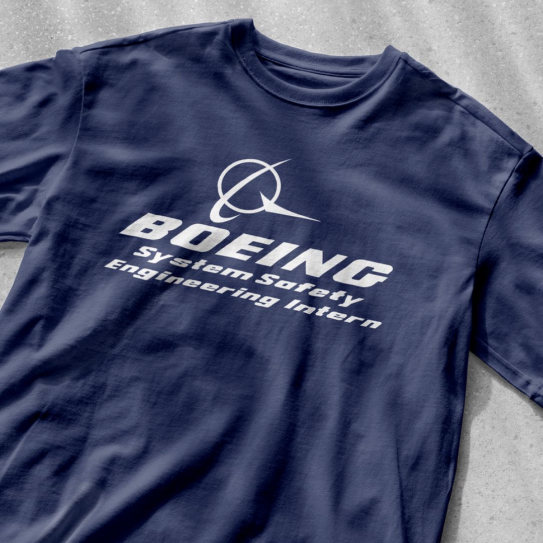 Boeing System Safety Engineering Intern T-Shirt