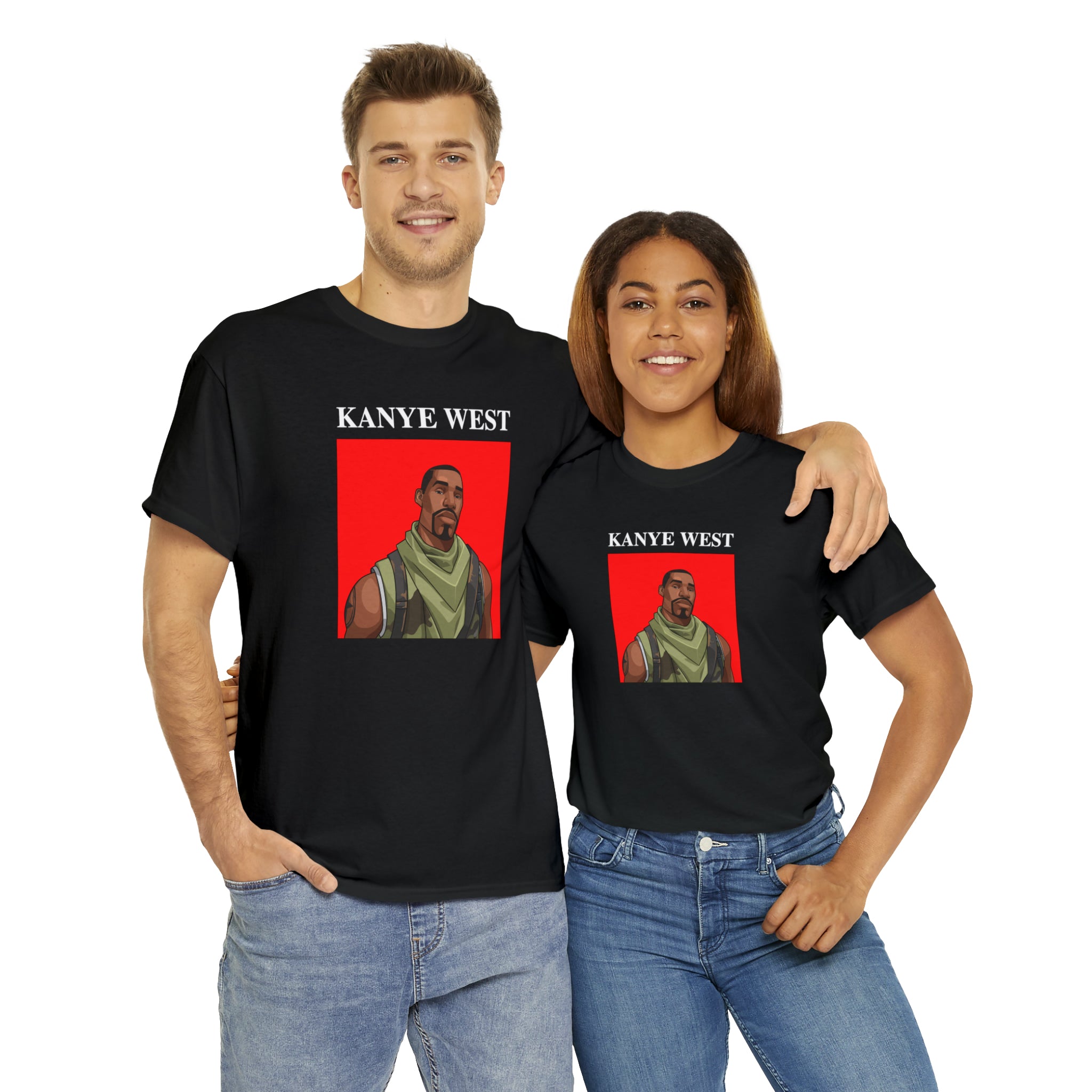 Kanye West Fortnite Default Skin - Unisex Heavy Cotton Tee