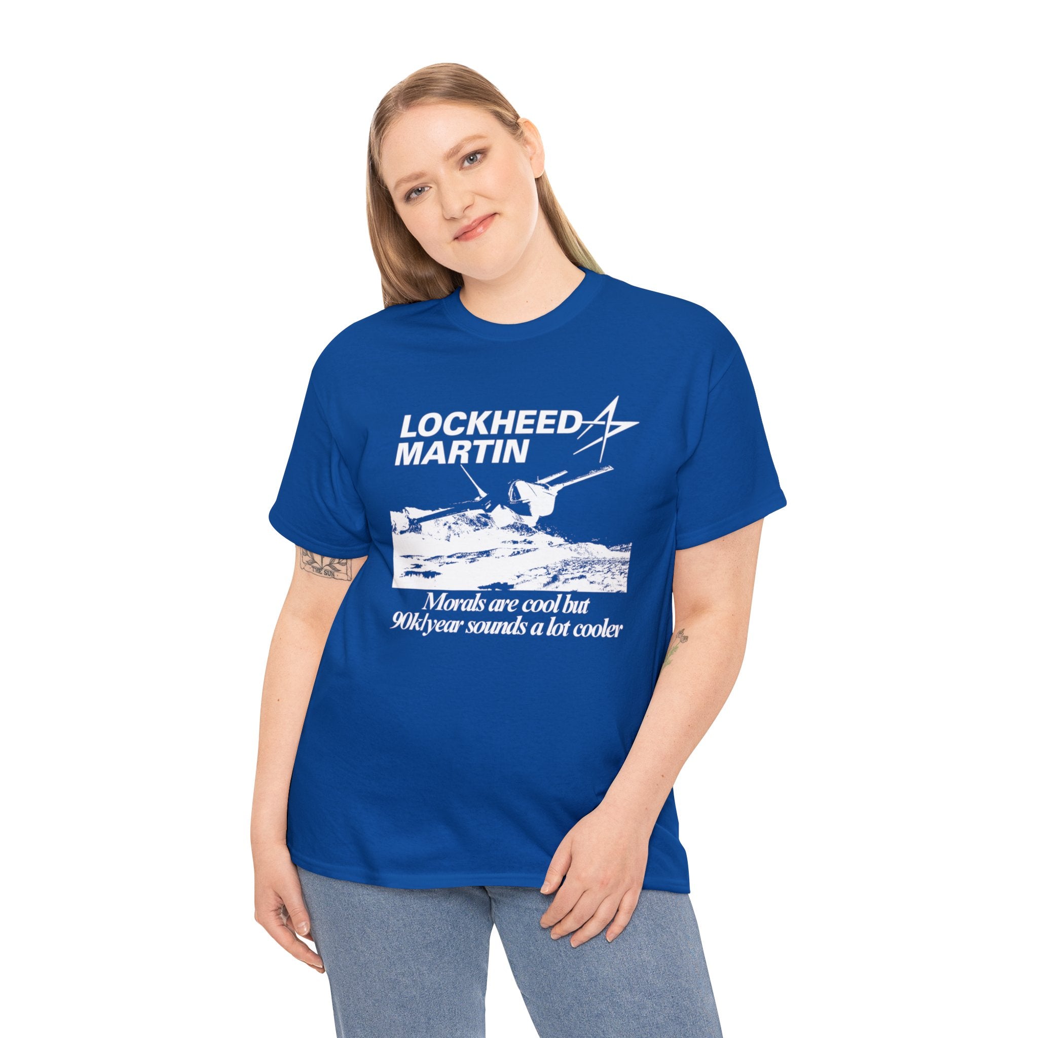 Lockheed Martin - Unisex Heavy Cotton Tee