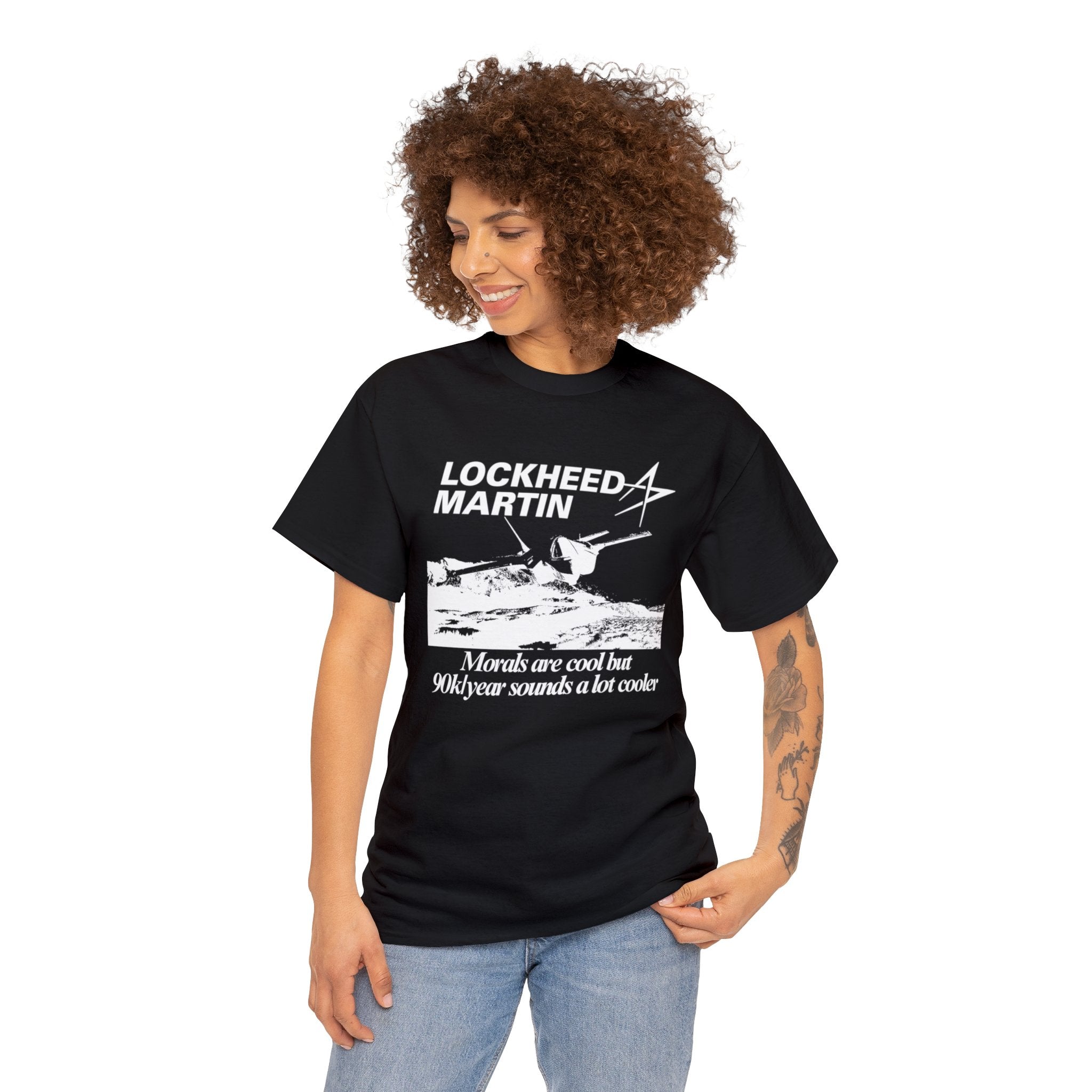 Lockheed Martin - Unisex Heavy Cotton Tee