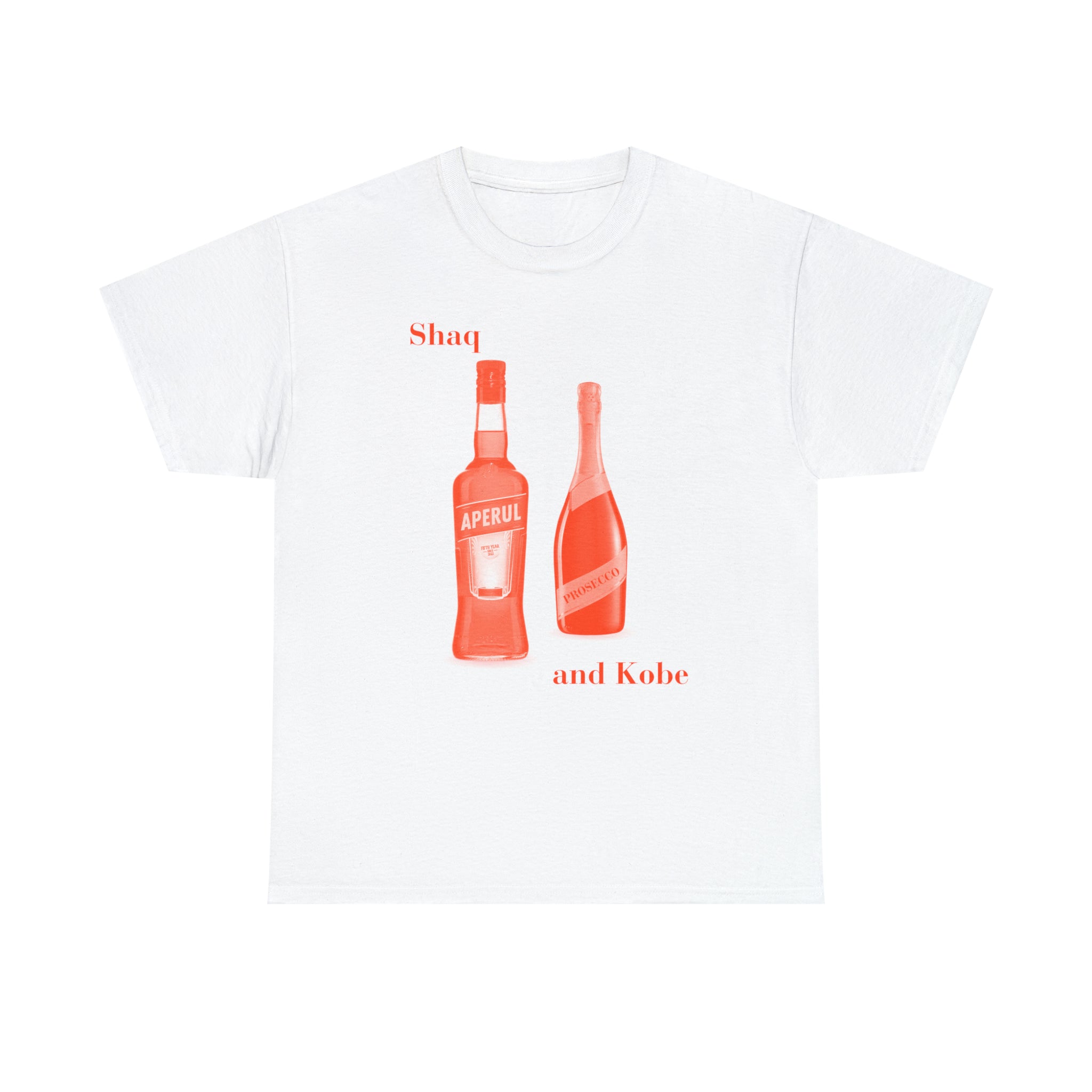 Shaq and Kobe Aperul Spritz - Unisex Heavy Cotton Tee