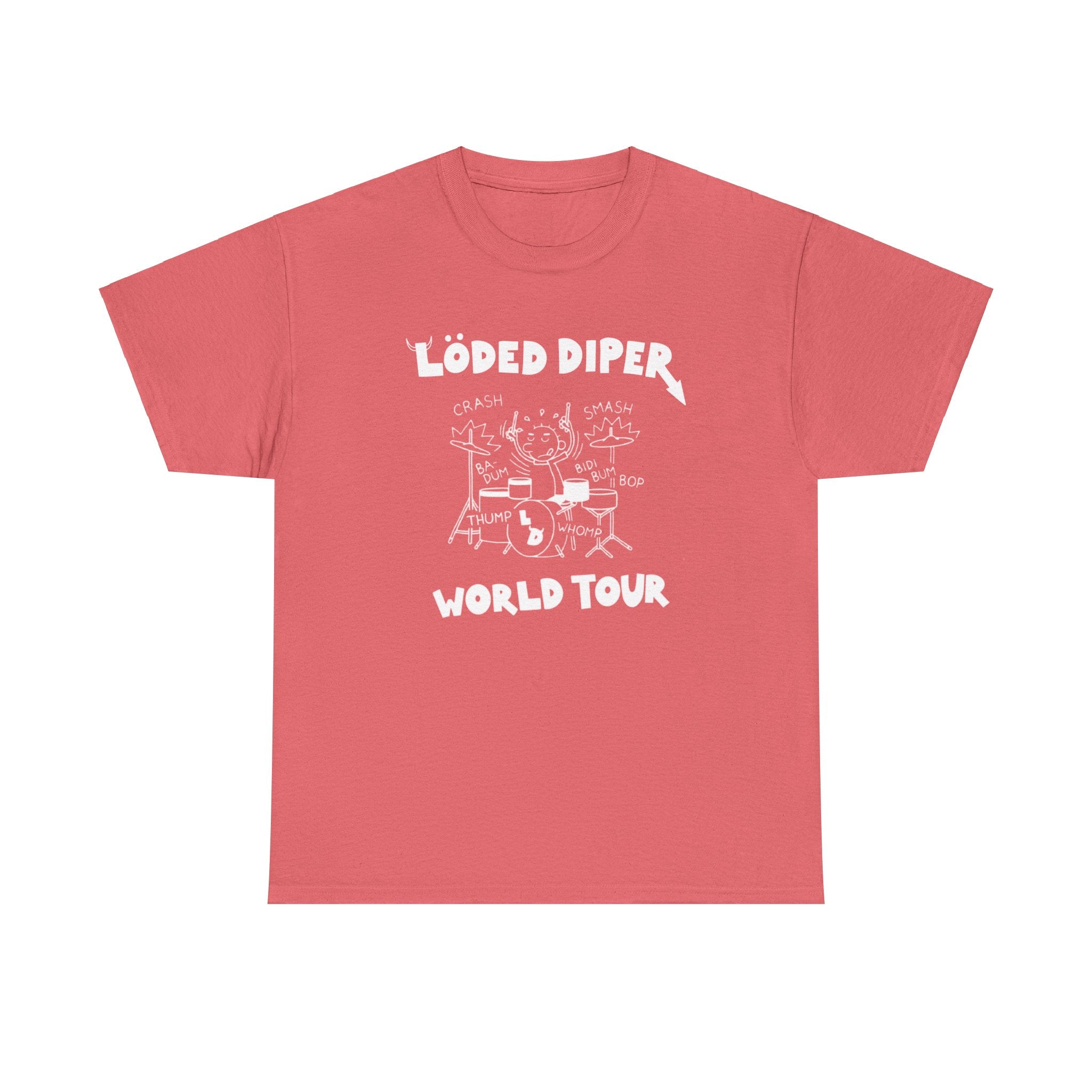 Loded Diper World Tour Shirt (Diary of a Wimpy Kid Rodrick Rules) - Unisex Heavy Cotton Tee