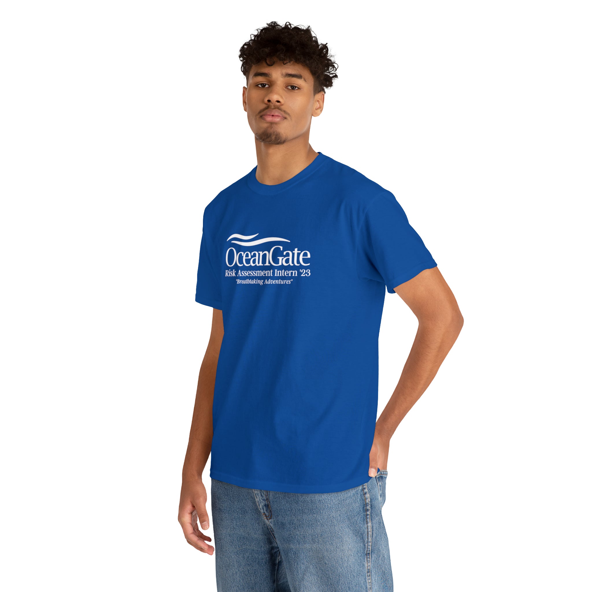 OceanGate Risk Assessment Intern '23 Unisex Heavy Cotton Tee