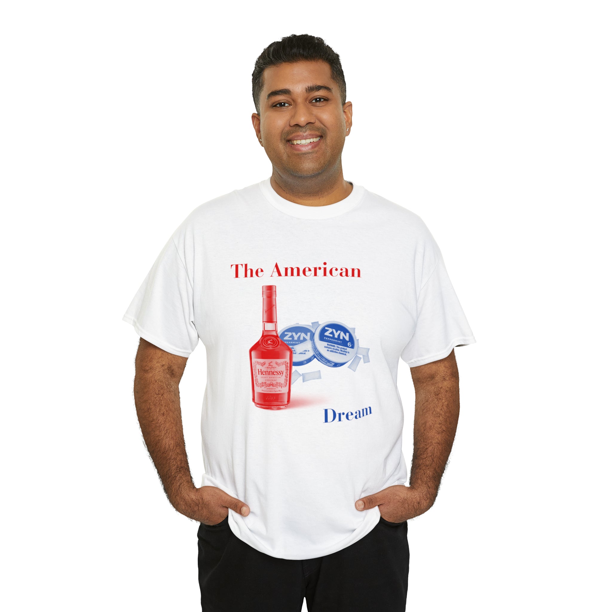 The American Dream Hennessy and Zyns 6mg - Unisex Heavy Cotton Tee