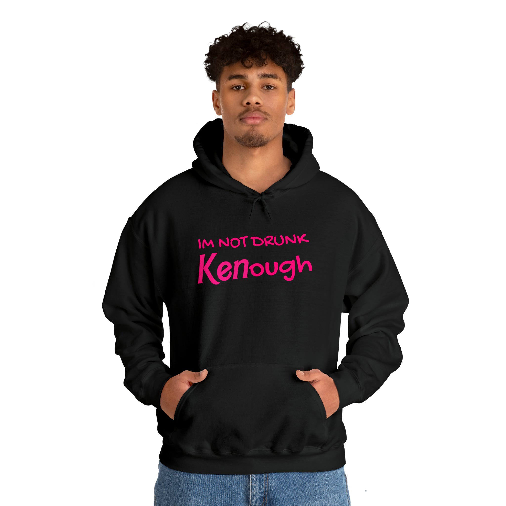 I'm not drunk Kenough Barbie - Unisex Heavy Blend™ Hooded Sweatshirt