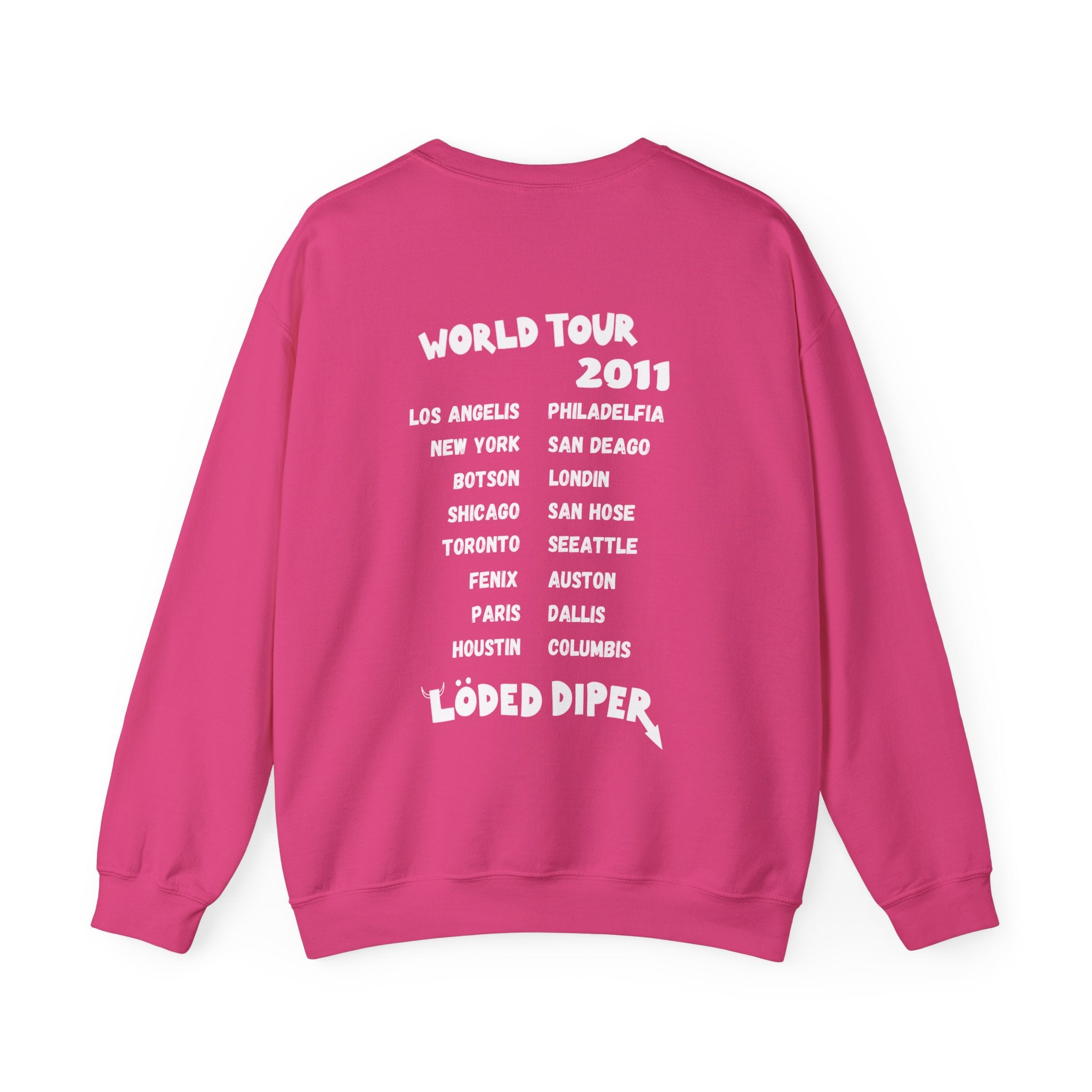 Loded Diper Unisex Heavy Blend™ Crewneck Sweatshirt