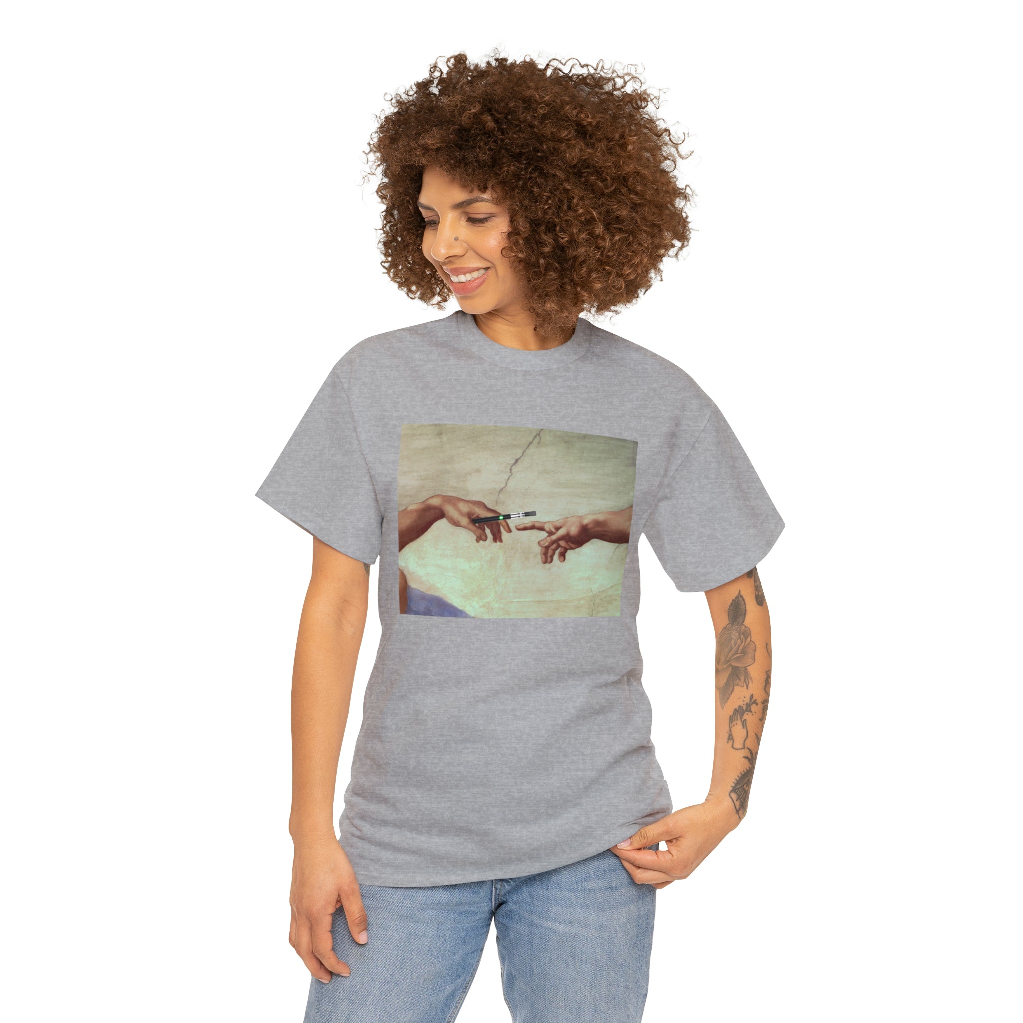 Gods hand dab - Unisex Heavy Cotton Tee