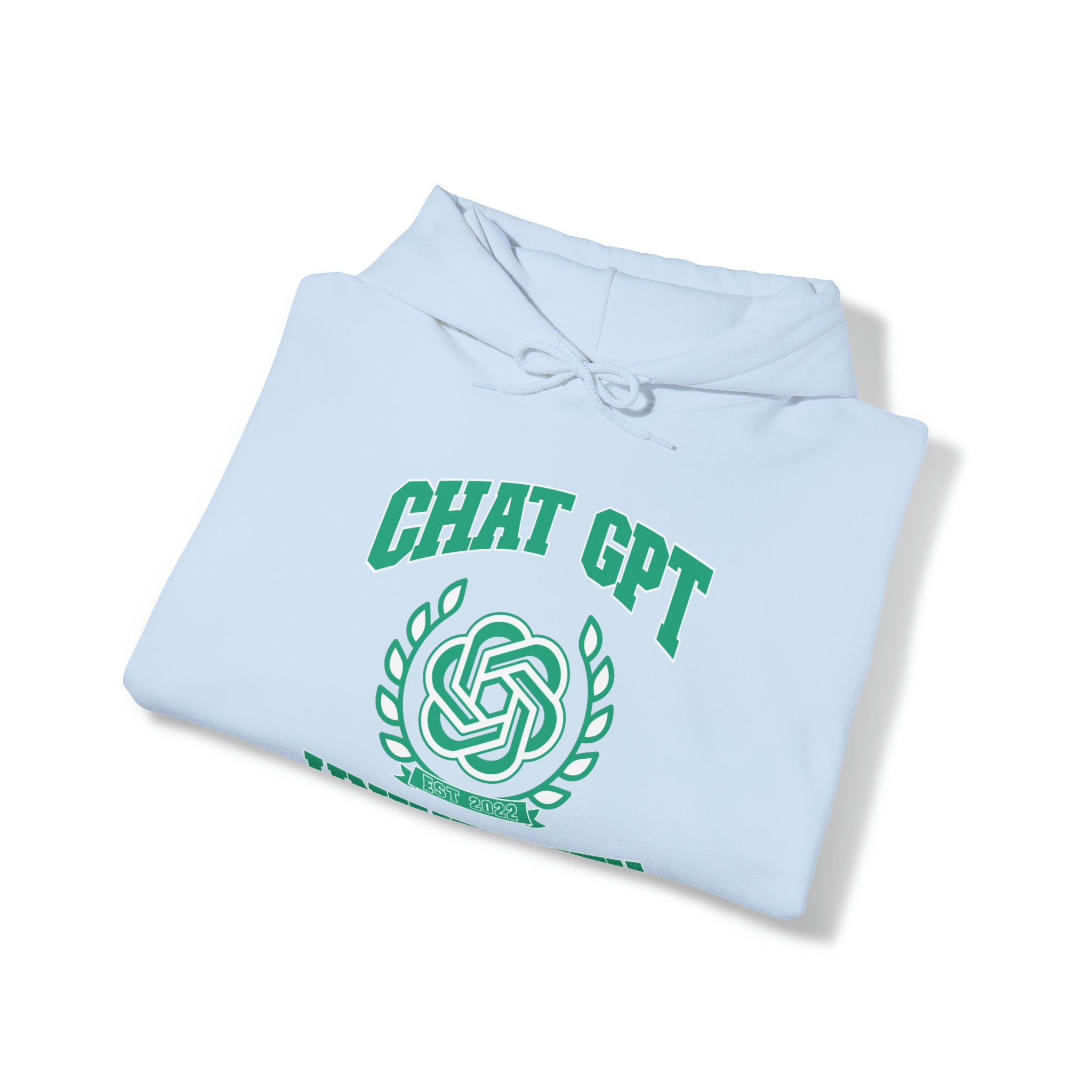 CHAT GPT UNIVERSITY - Unisex Heavy Blend™ Hooded Sweatshirt