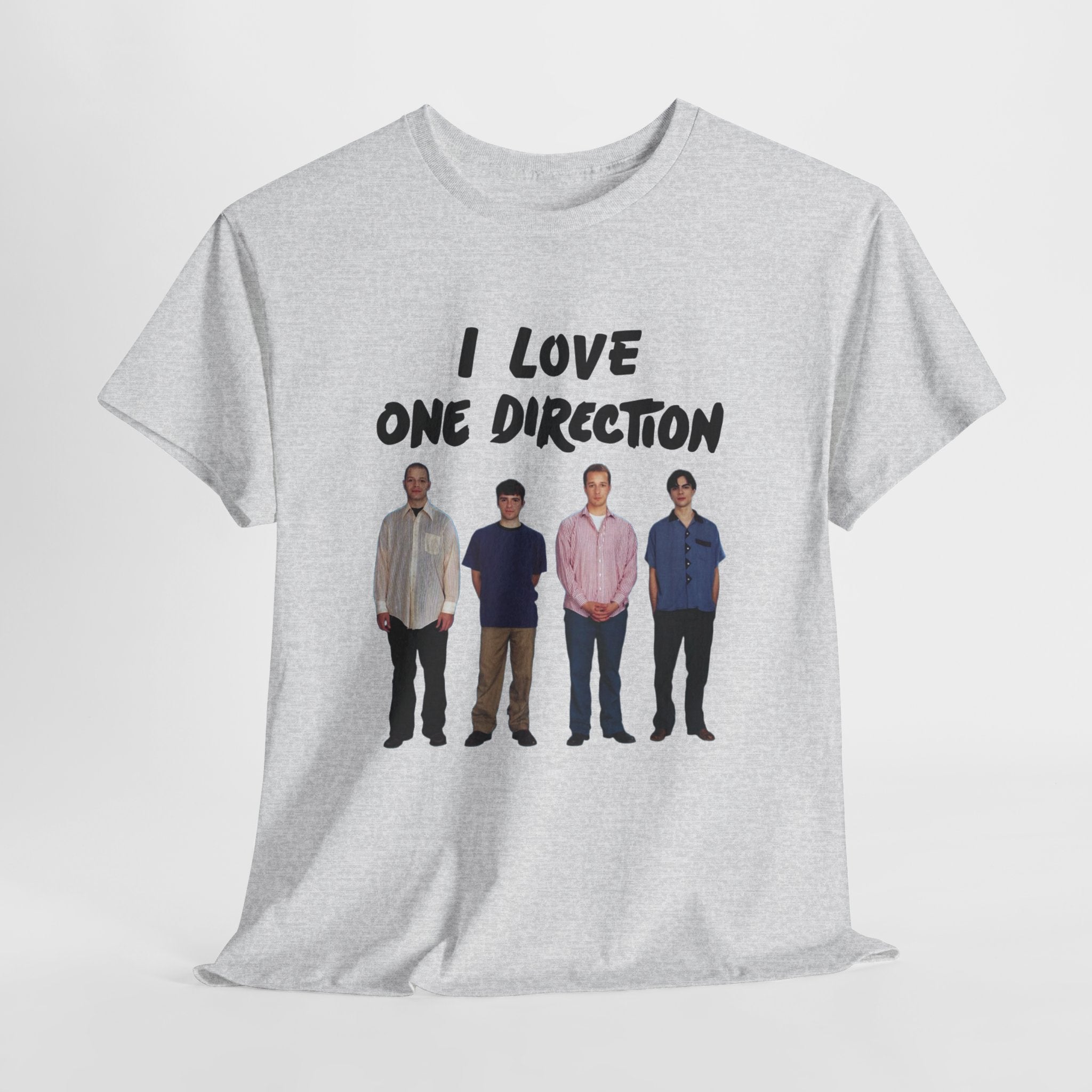 I Love One Direction Shirt - Weezer Parody Shirt