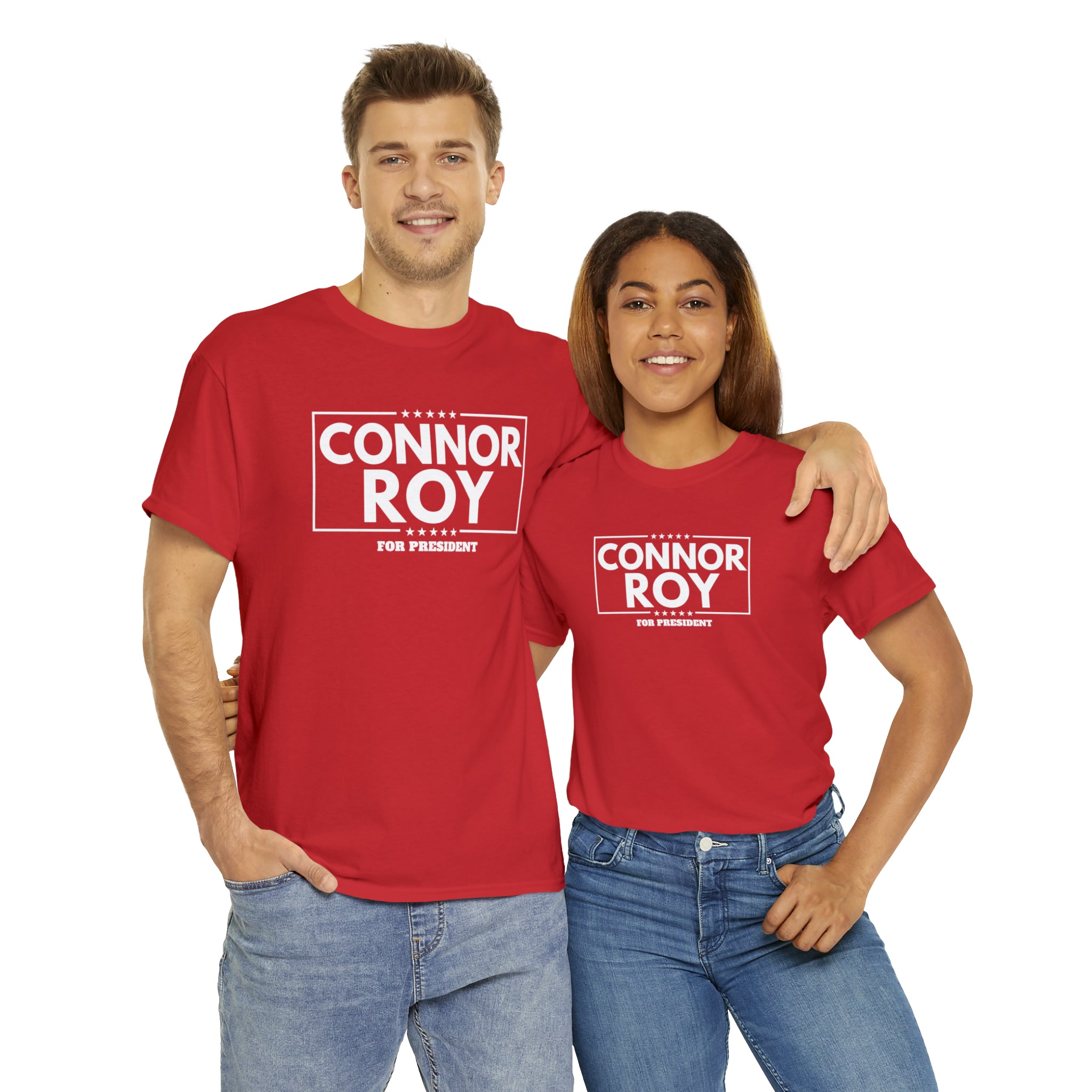 Connor Roy for President - Unisex Heavy Cotton Tee