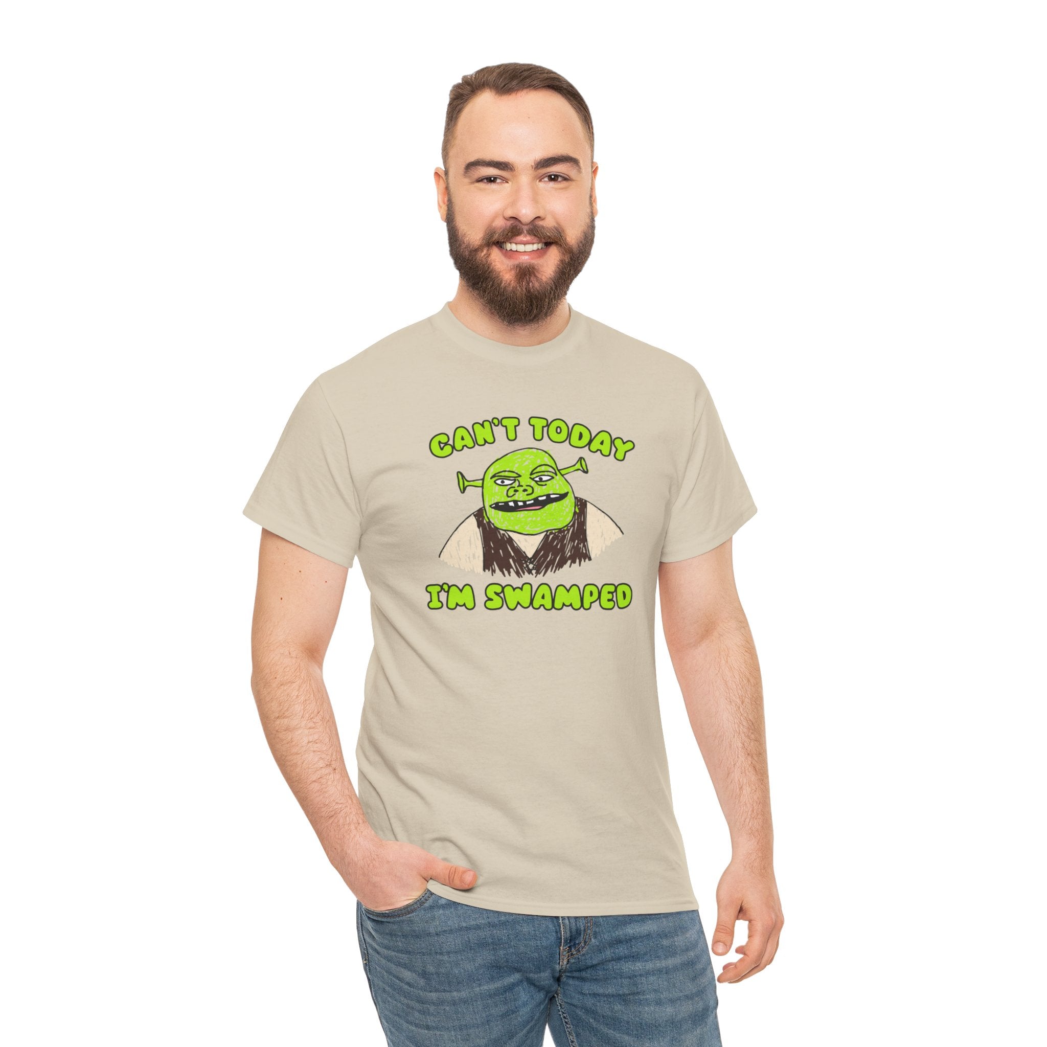 Can't Today I'm Swamped Shrek Shirt