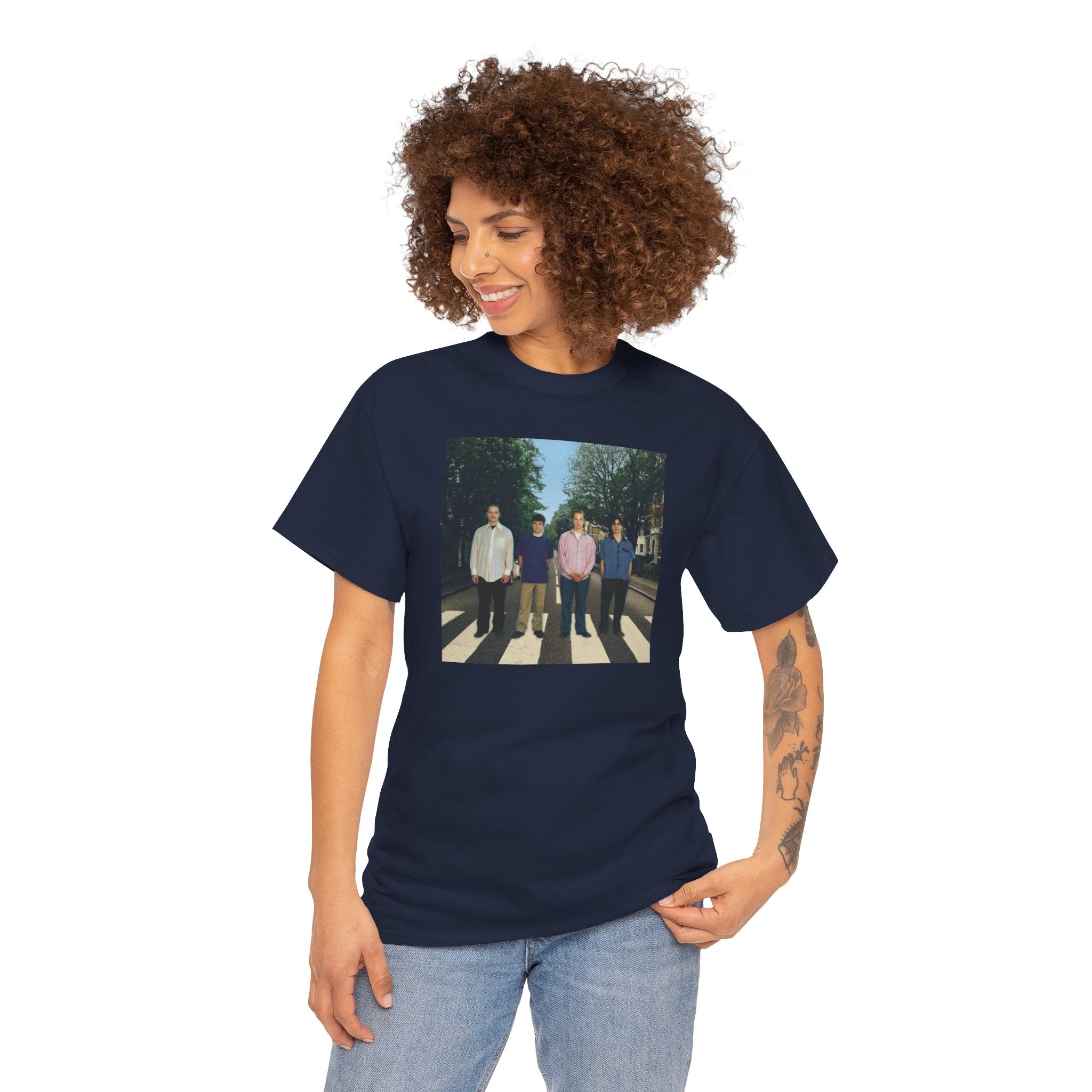 Weezer The Beatles Abbey Road Album Cover Shirt