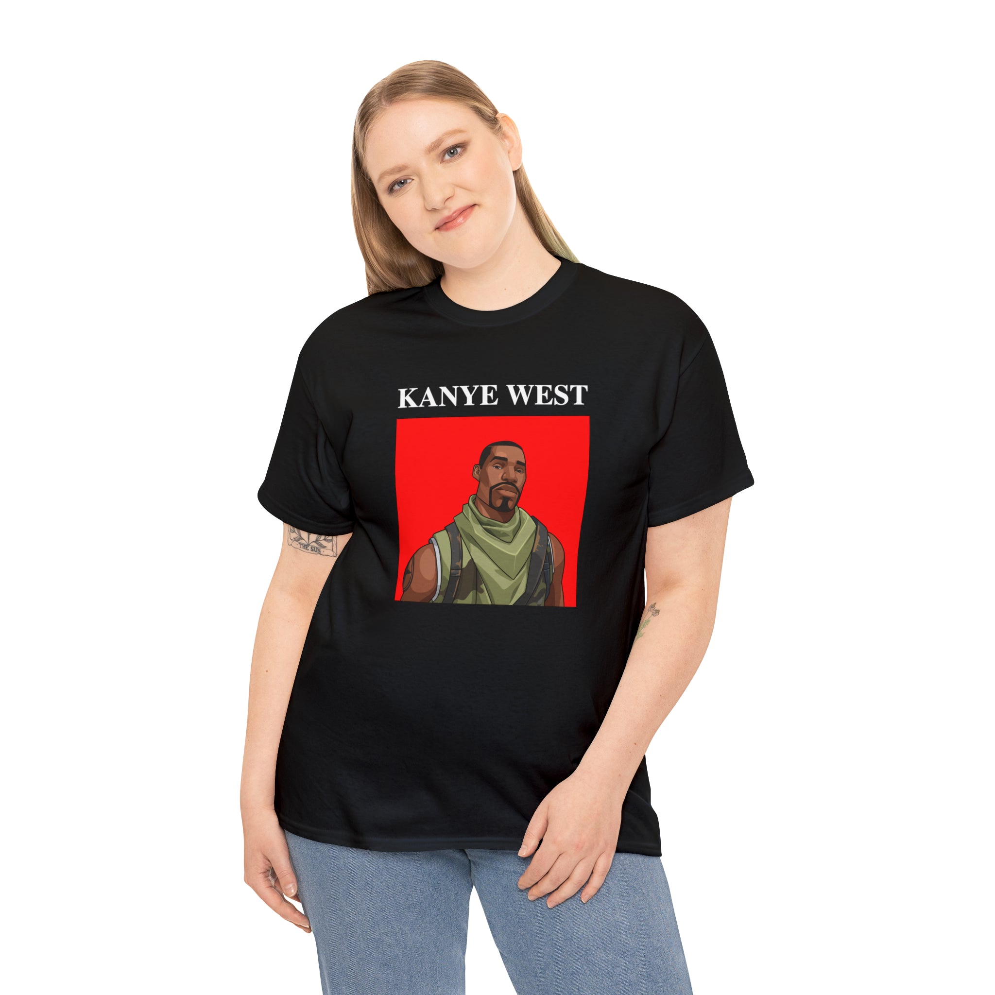 Kanye West Fortnite Default Skin - Unisex Heavy Cotton Tee