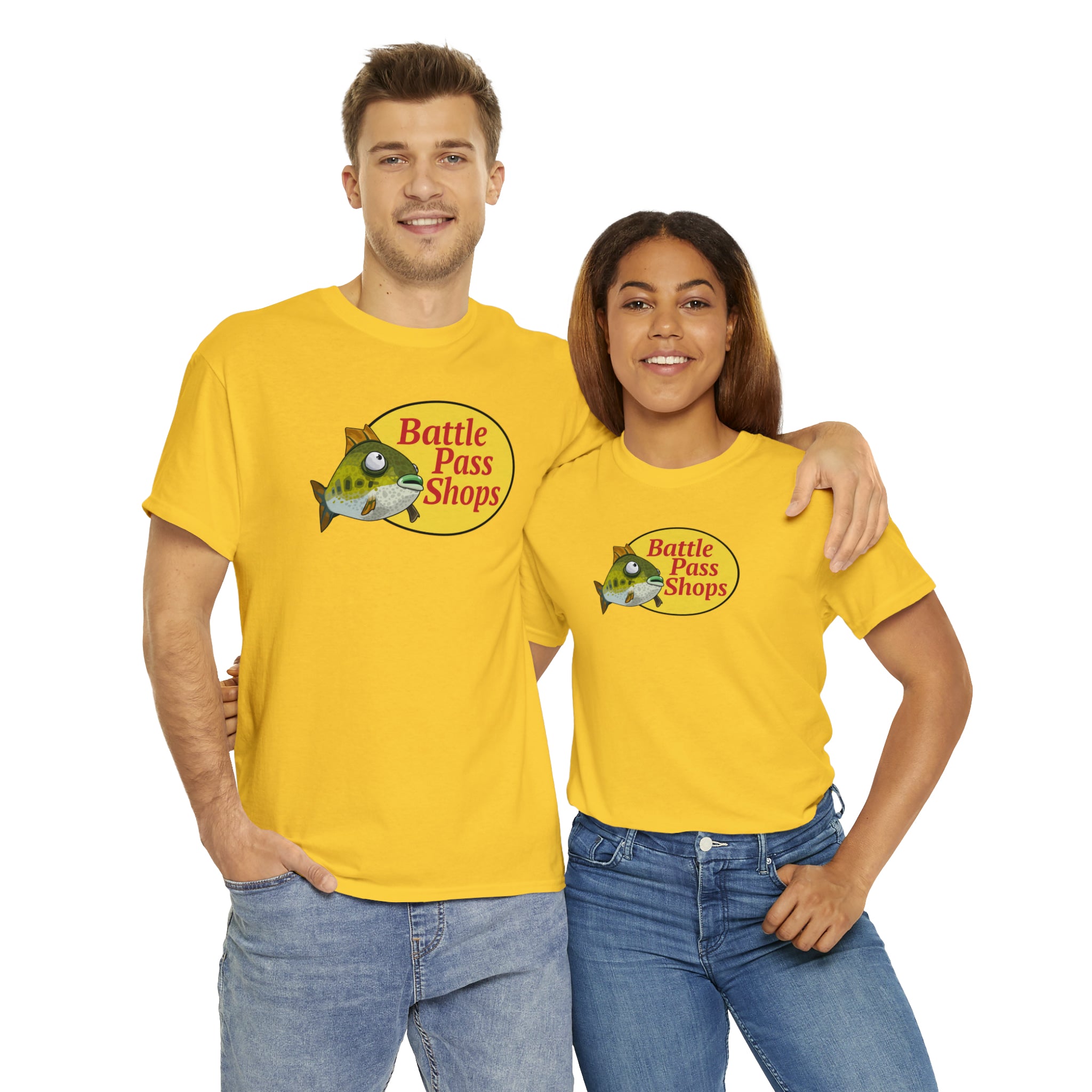 Battle Pass Shops Fortnite Flopper - Unisex Heavy Cotton Tee