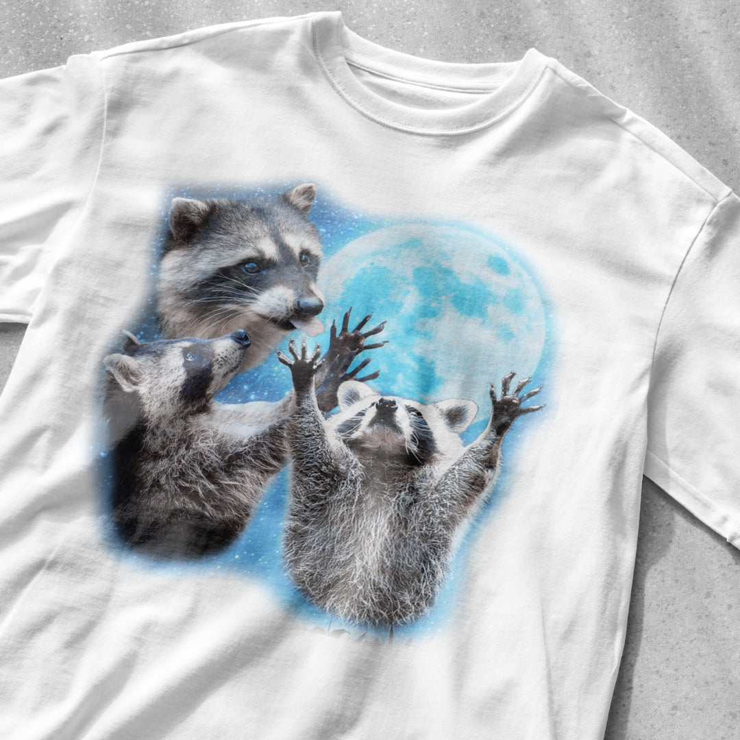 Raccoon Full-Moon Shirt