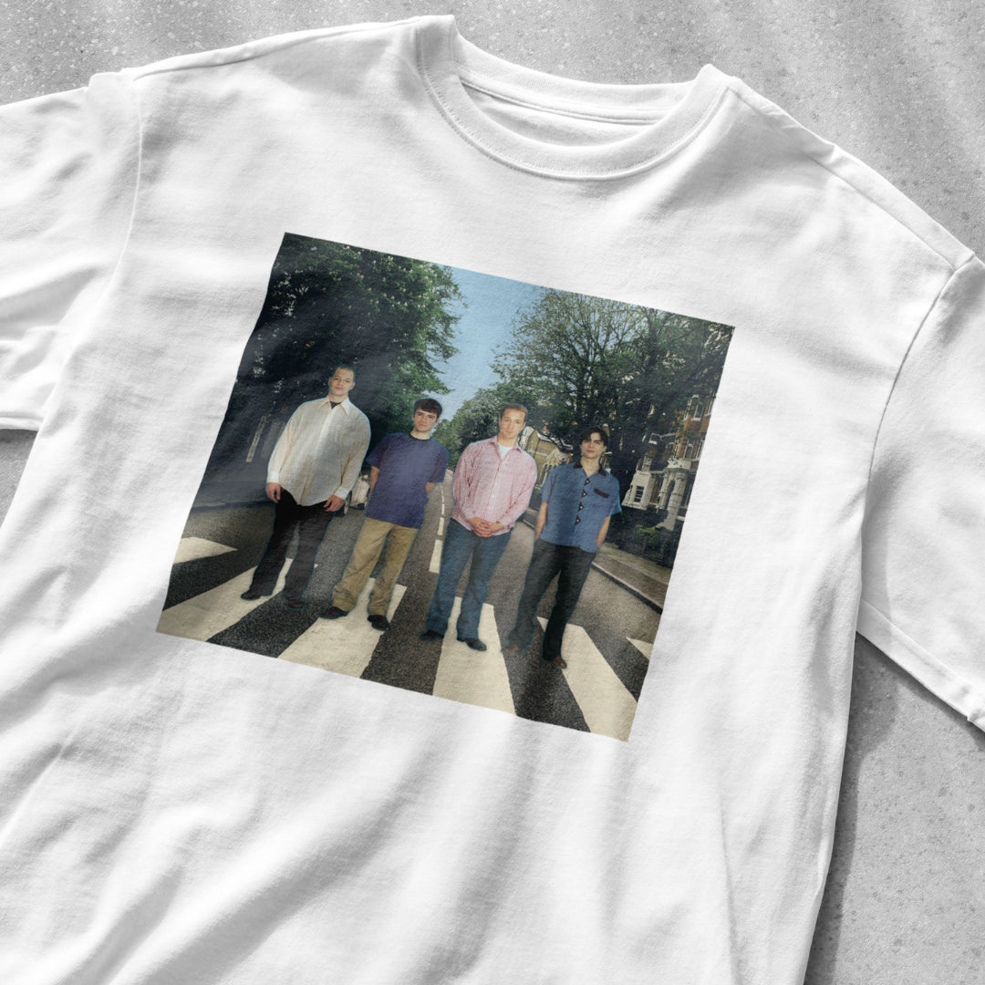 Weezer The Beatles Abbey Road Album Cover Shirt