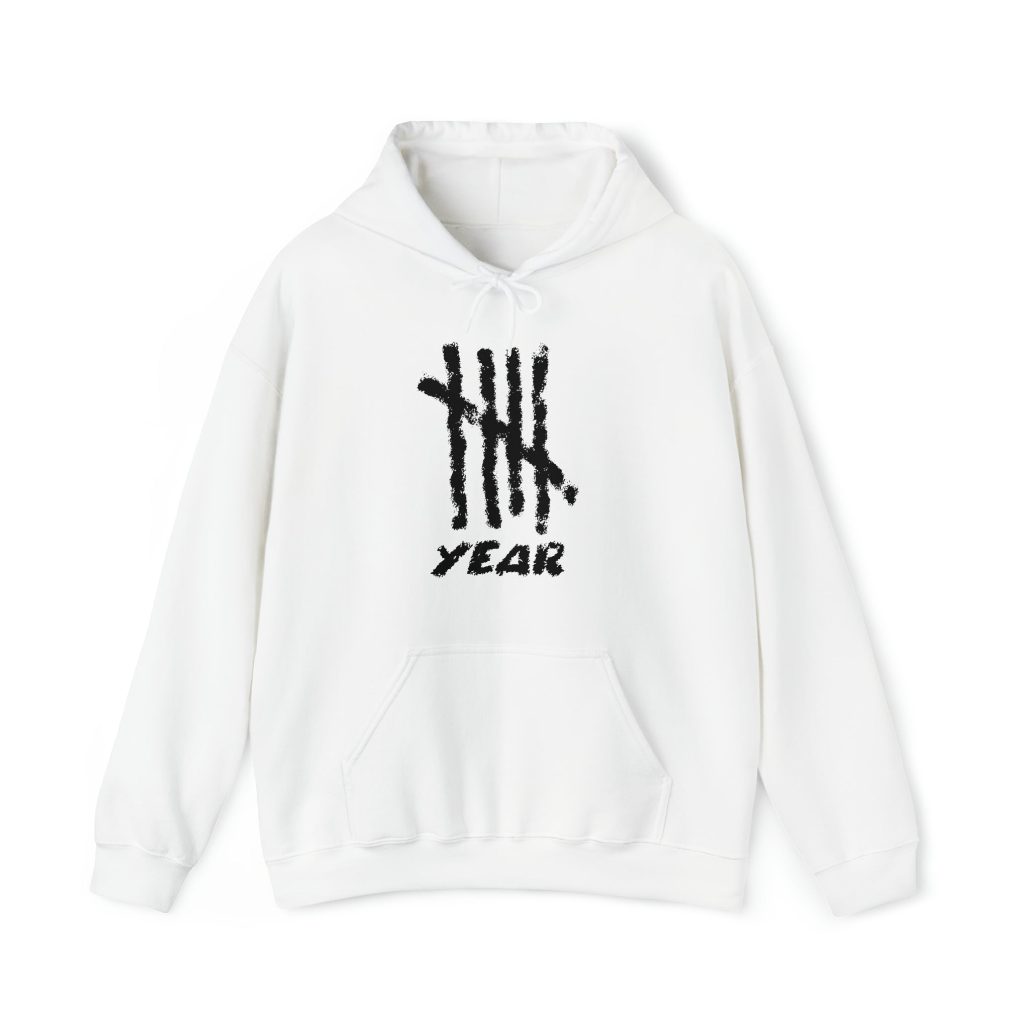 Fifth Year Chalk Marks - Unisex Heavy Blend™ Hooded Sweatshirt