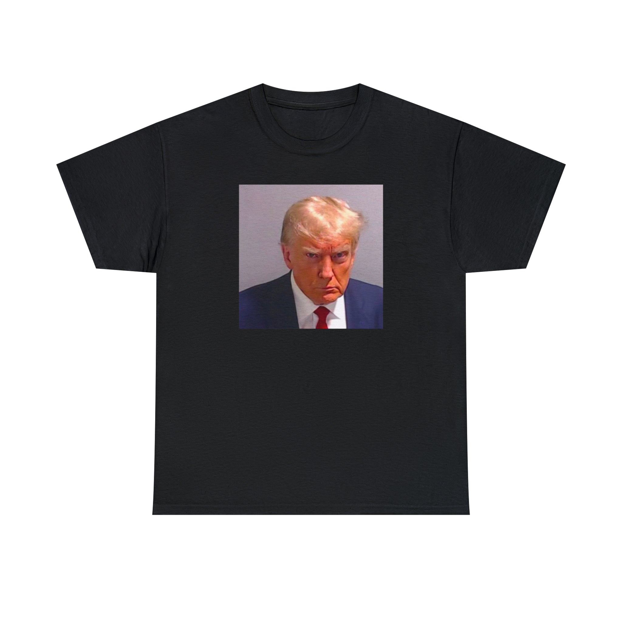 Trump Mugshot - Unisex Heavy Cotton Tee