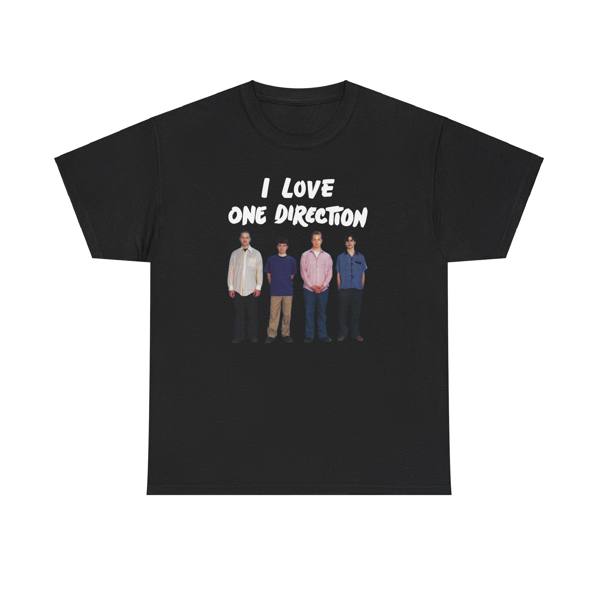 I Love One Direction Shirt - Weezer Parody Shirt