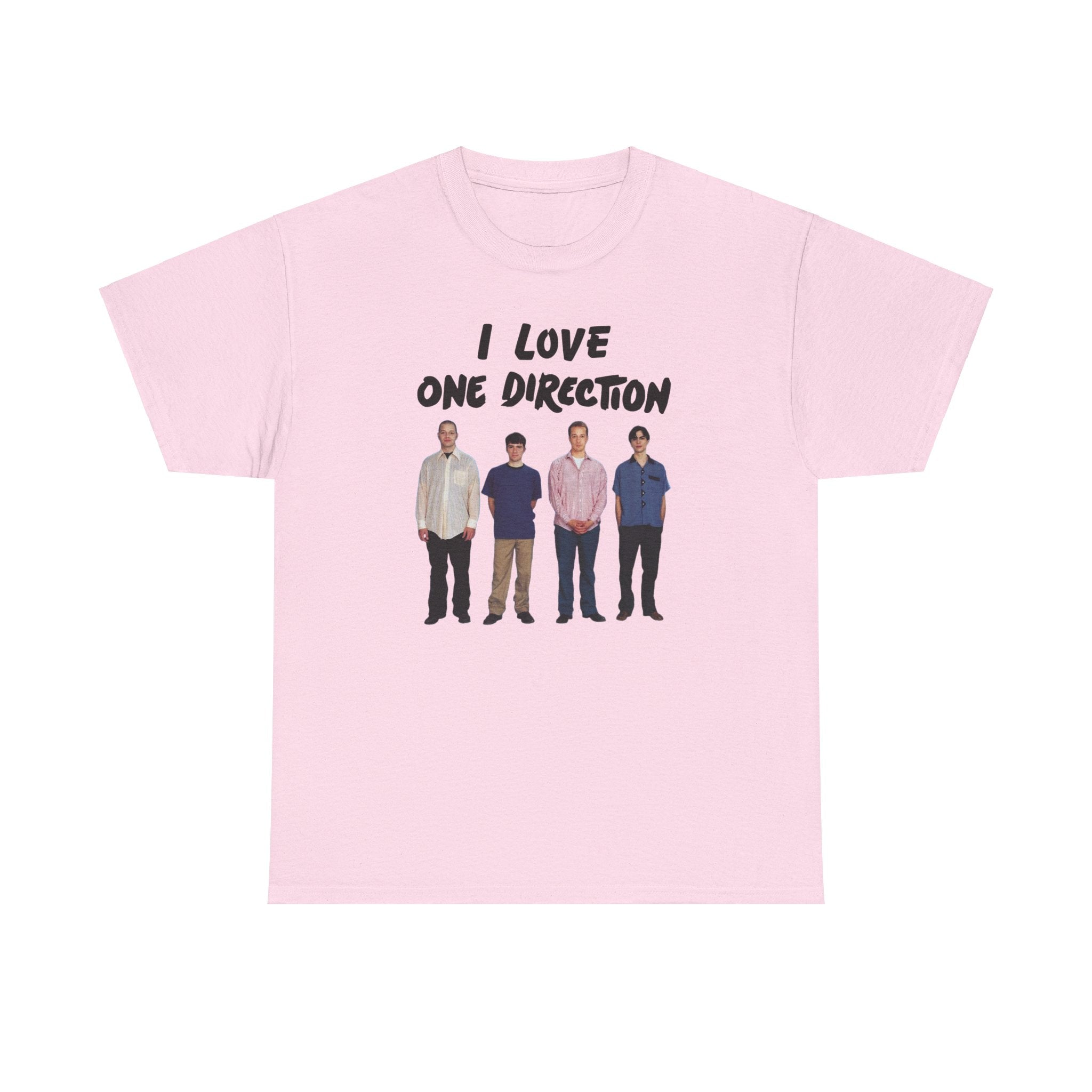 I Love One Direction Shirt - Weezer Parody Shirt