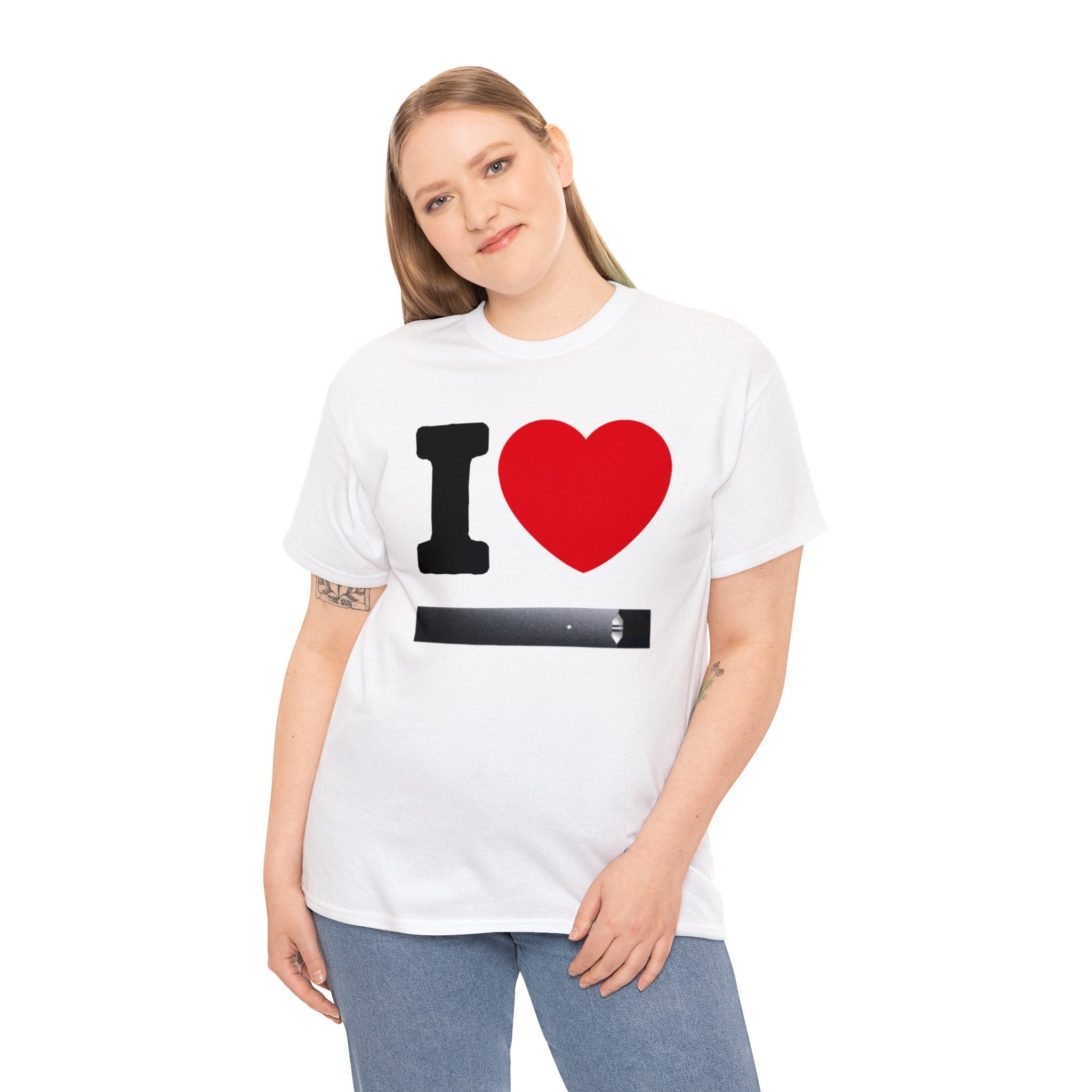 I LOVE JUUL - Unisex Heavy Cotton Tee