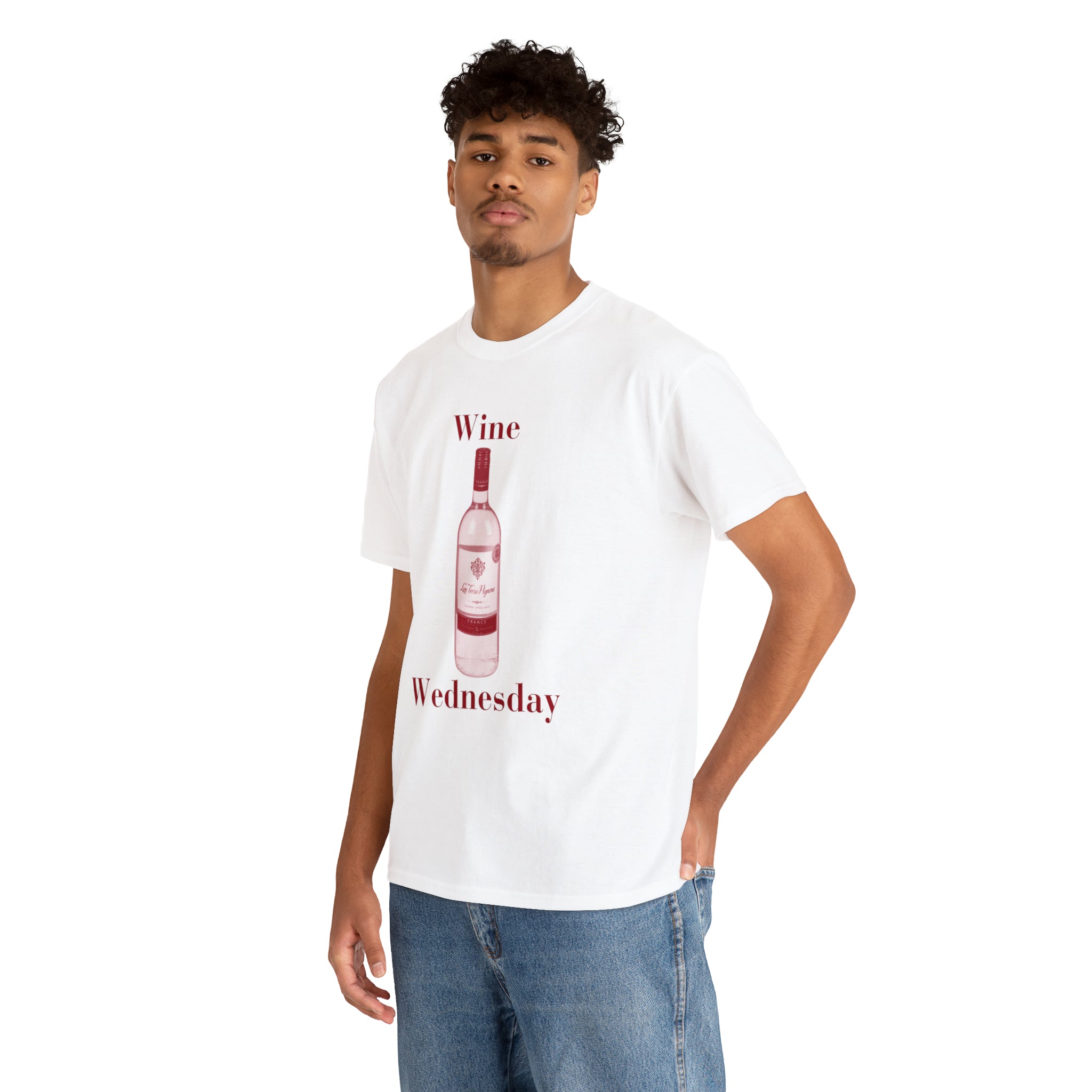 Wine Wednesday - Unisex Heavy Cotton Tee