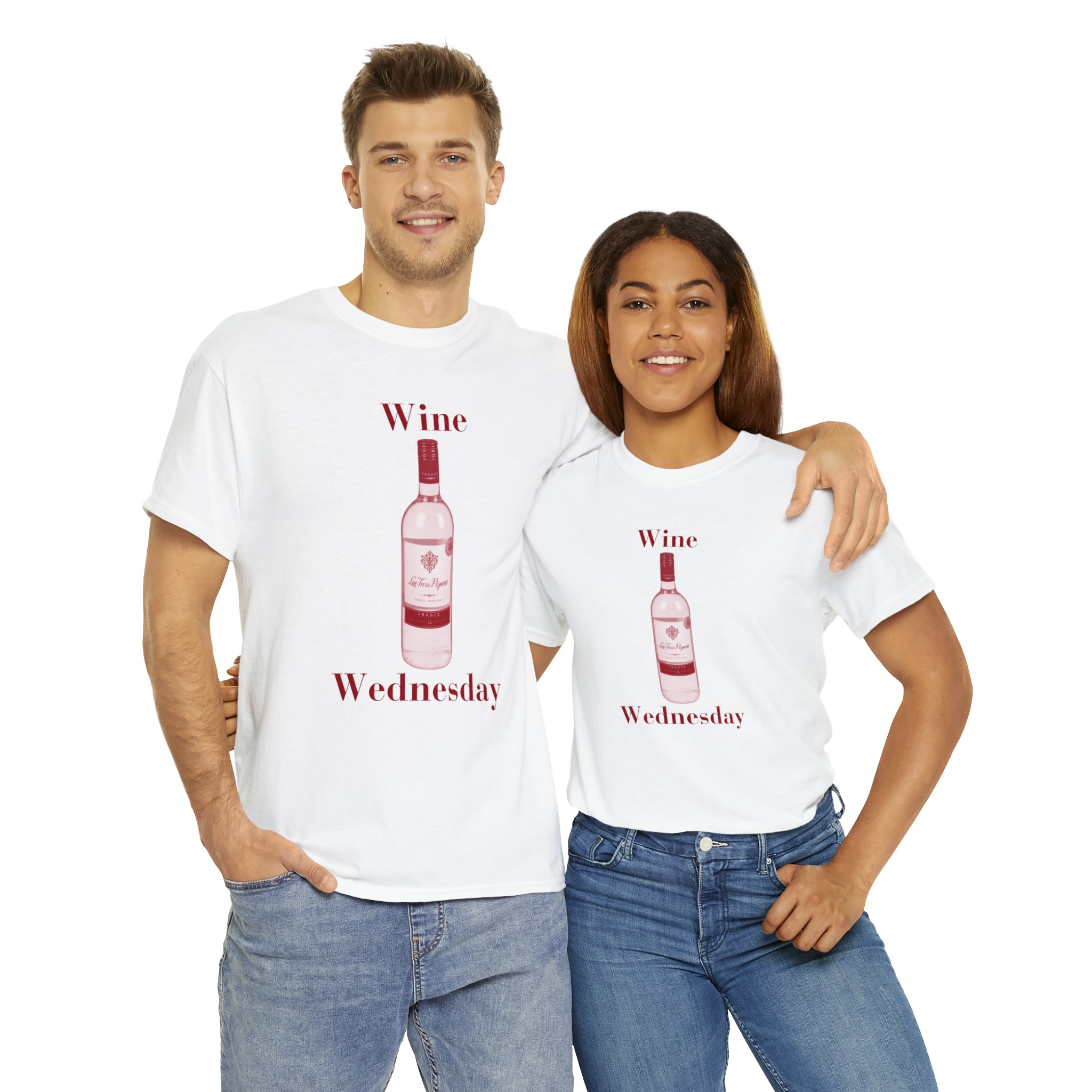 Wine Wednesday - Unisex Heavy Cotton Tee