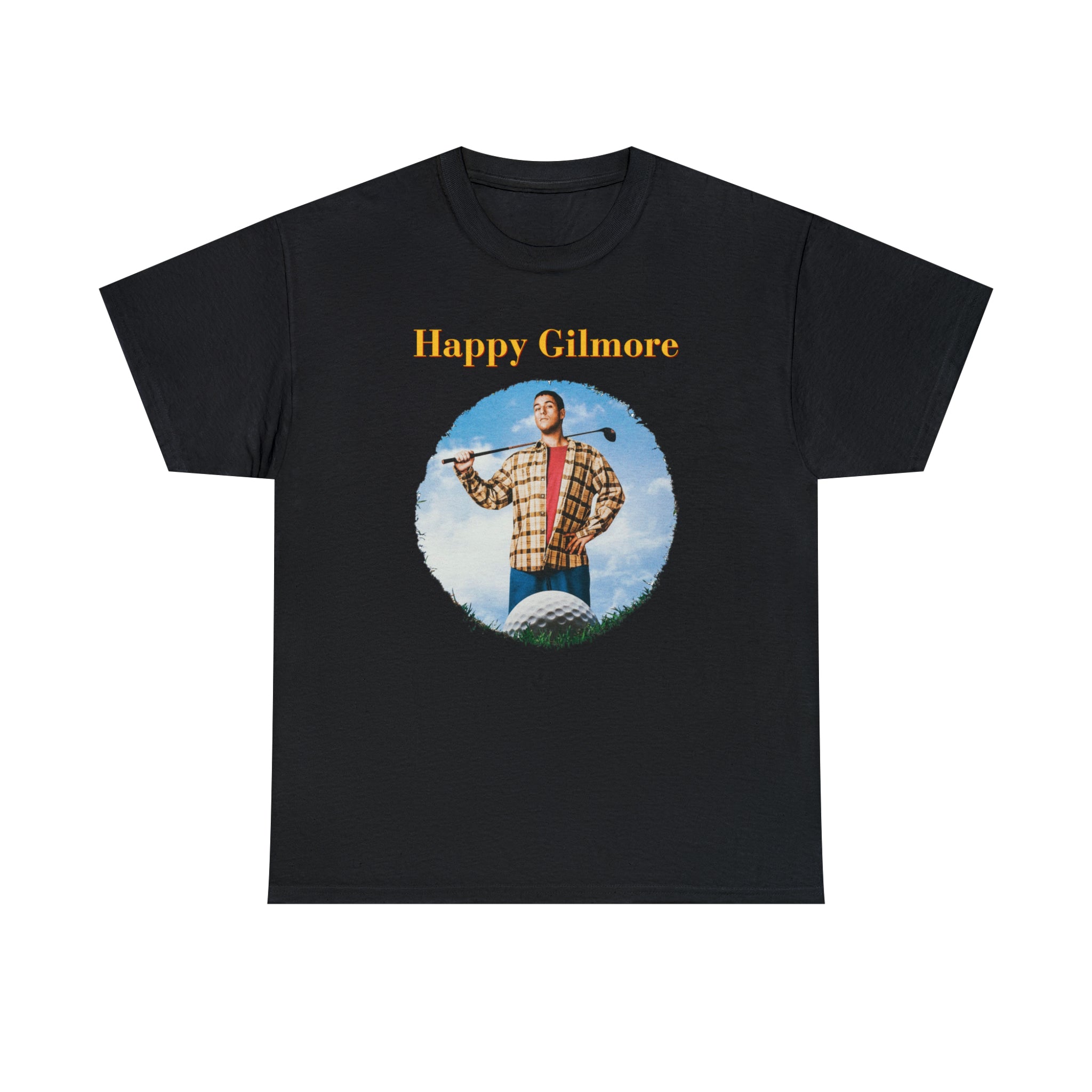 HAPPY GILMORE (with back quote) - Unisex Heavy Cotton Tee