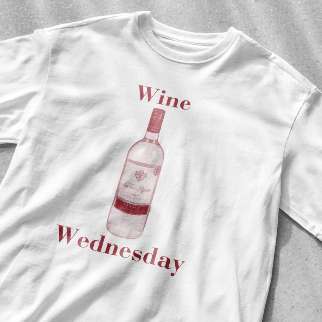 Wine Wednesday - Unisex Heavy Cotton Tee