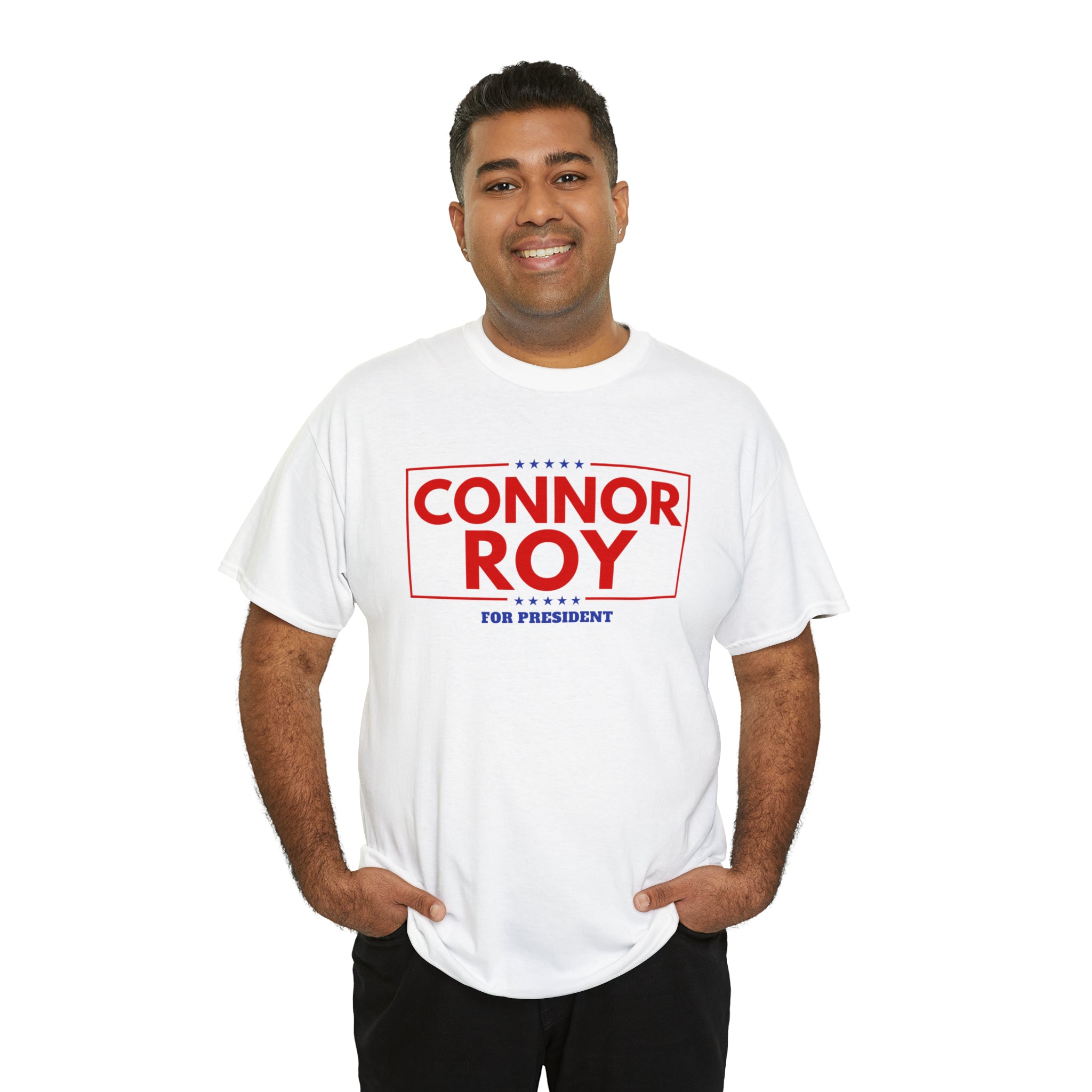 Connor Roy for President - Unisex Heavy Cotton Tee