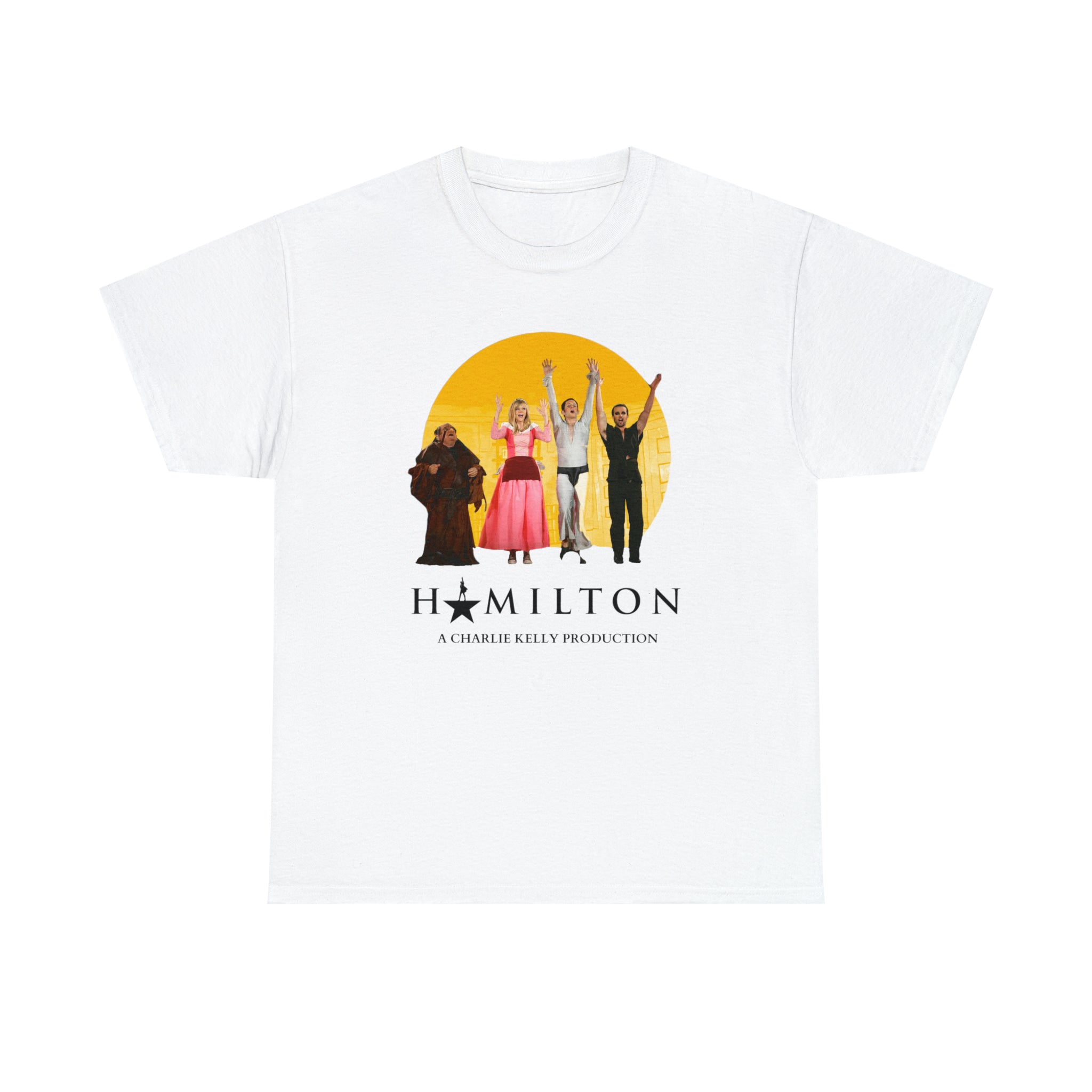 The Nightman Cometh (Hamilton) It's Always Sunny in Philidelphia - Unisex Heavy Cotton Tee