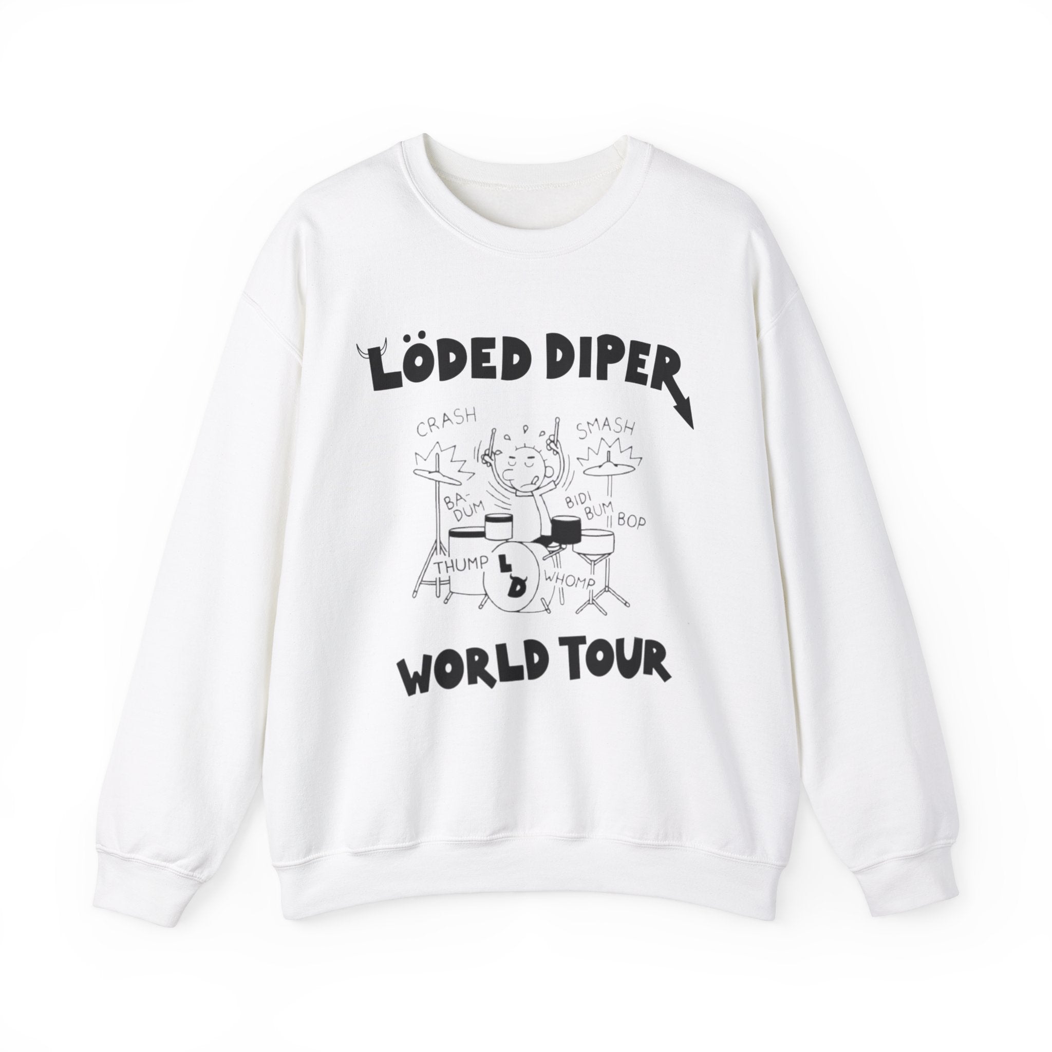 Loded Diper Unisex Heavy Blend™ Crewneck Sweatshirt