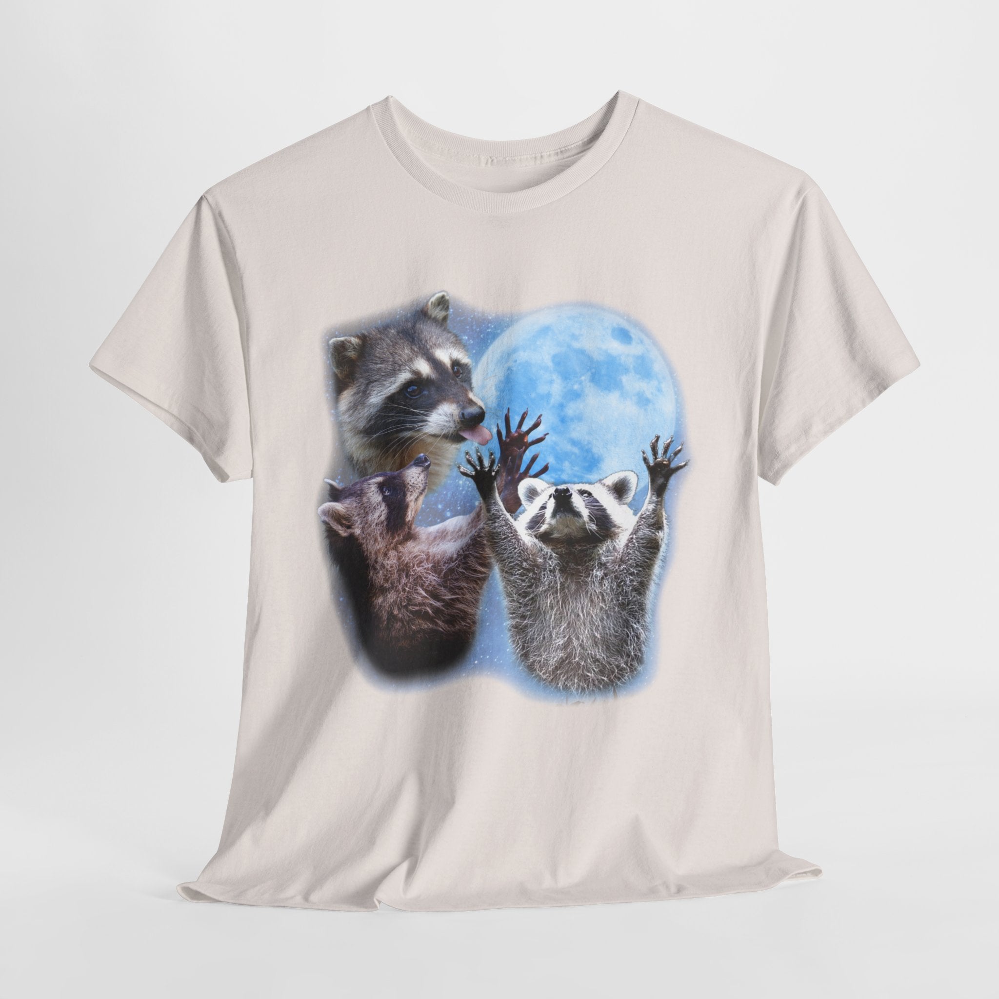 Raccoon Full-Moon Shirt